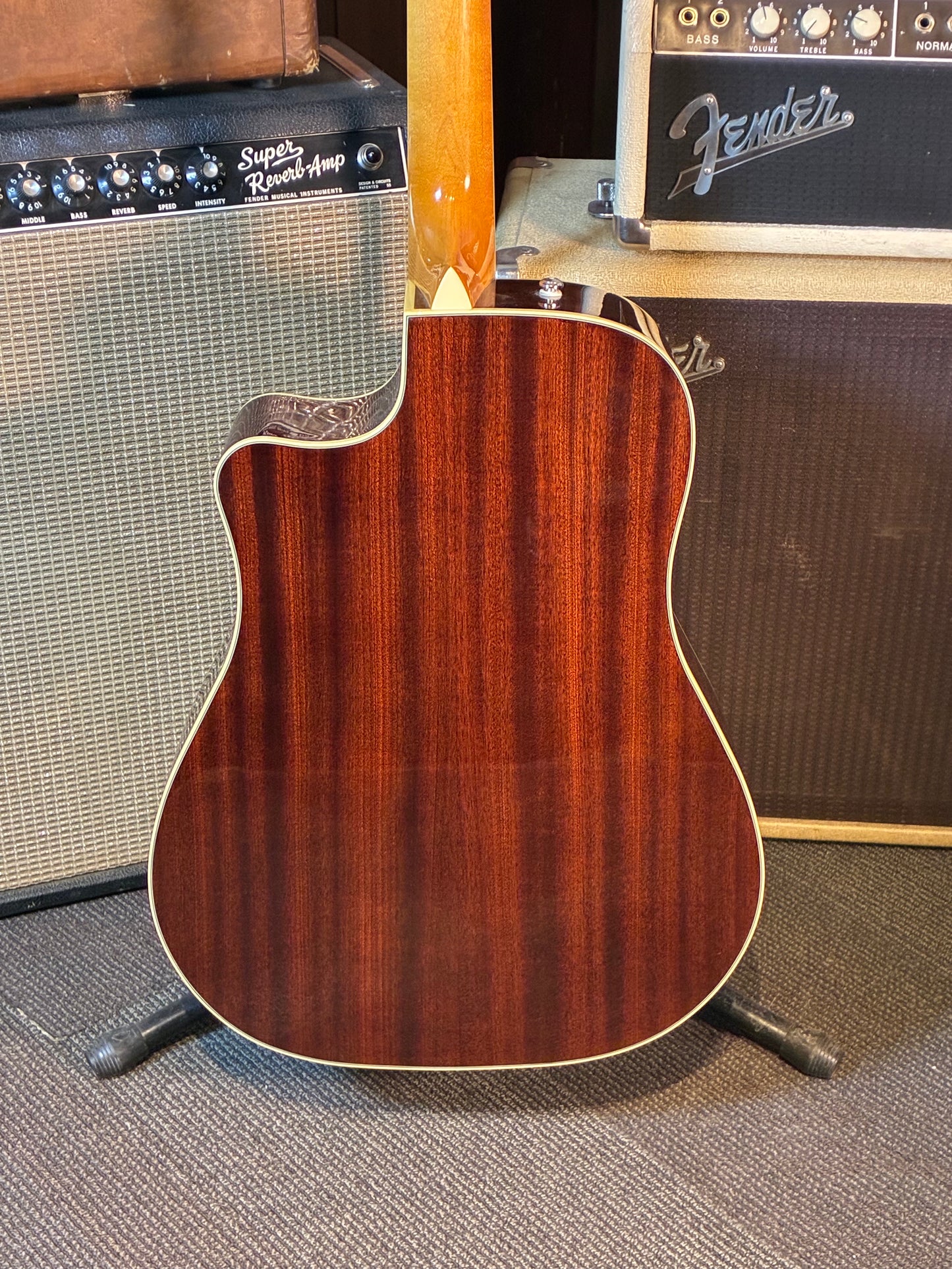 Fender Kingman Bass SCE Acoustic/Electric Bass w/Case - Natural (2015)
