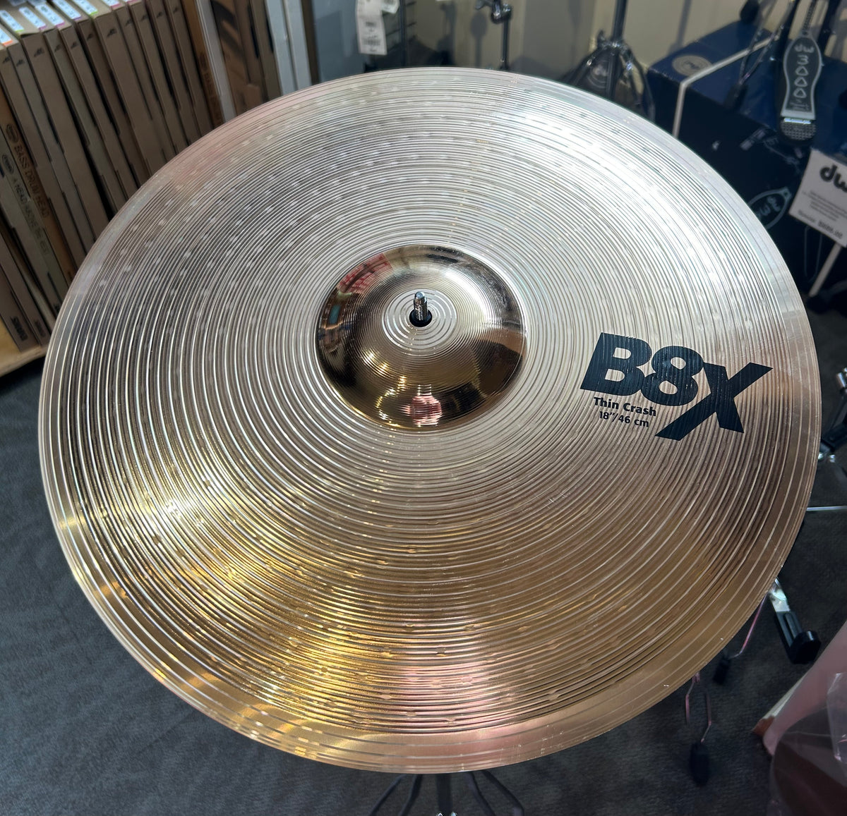 Sabian 18" B8X Thin Crash (Used)