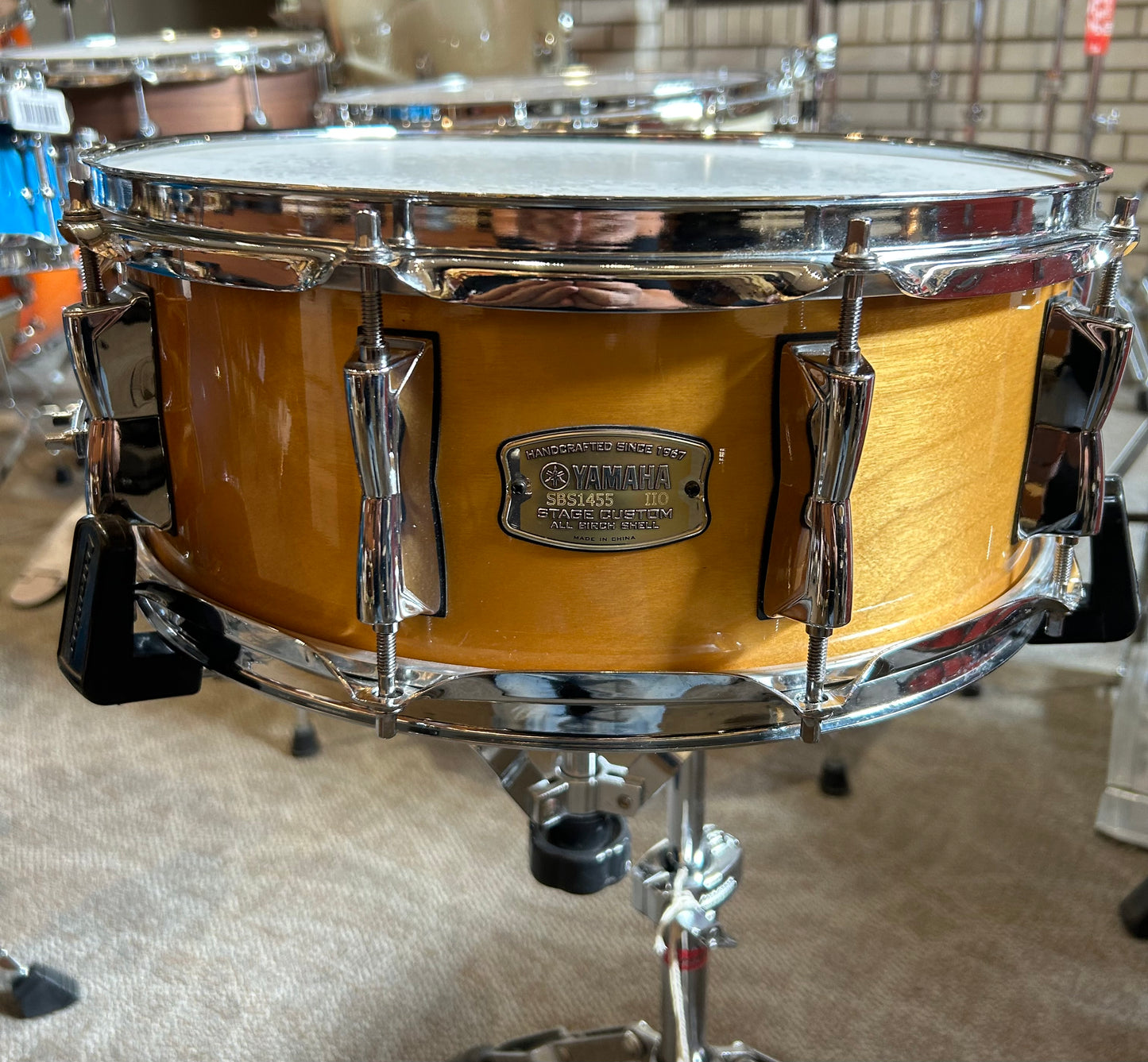 Yamaha Stage Custom Birch 5-Piece Shell Pack - Natural Wood (Used)