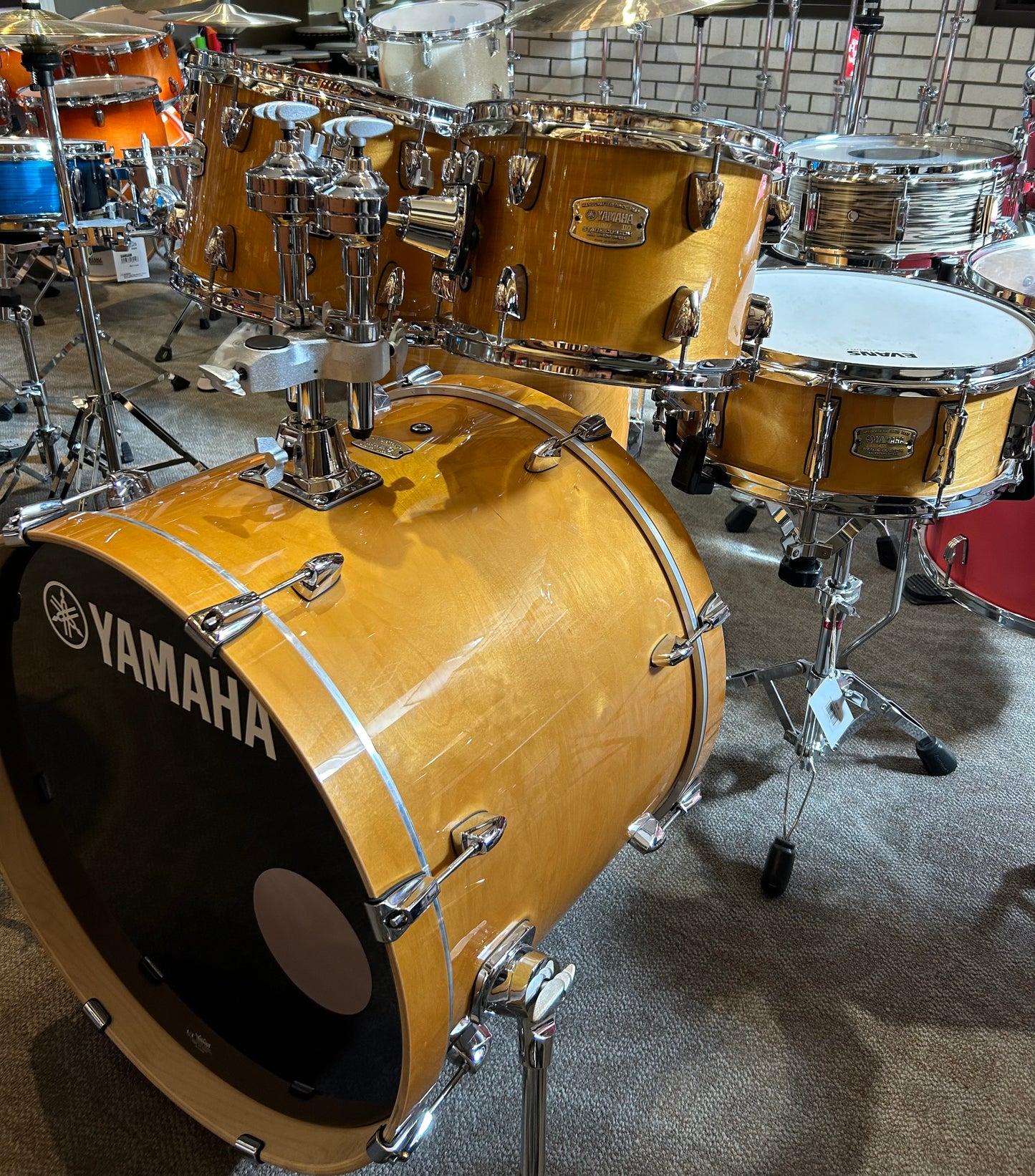 Yamaha Stage Custom Birch 5-Piece Shell Pack - Natural Wood (Used)