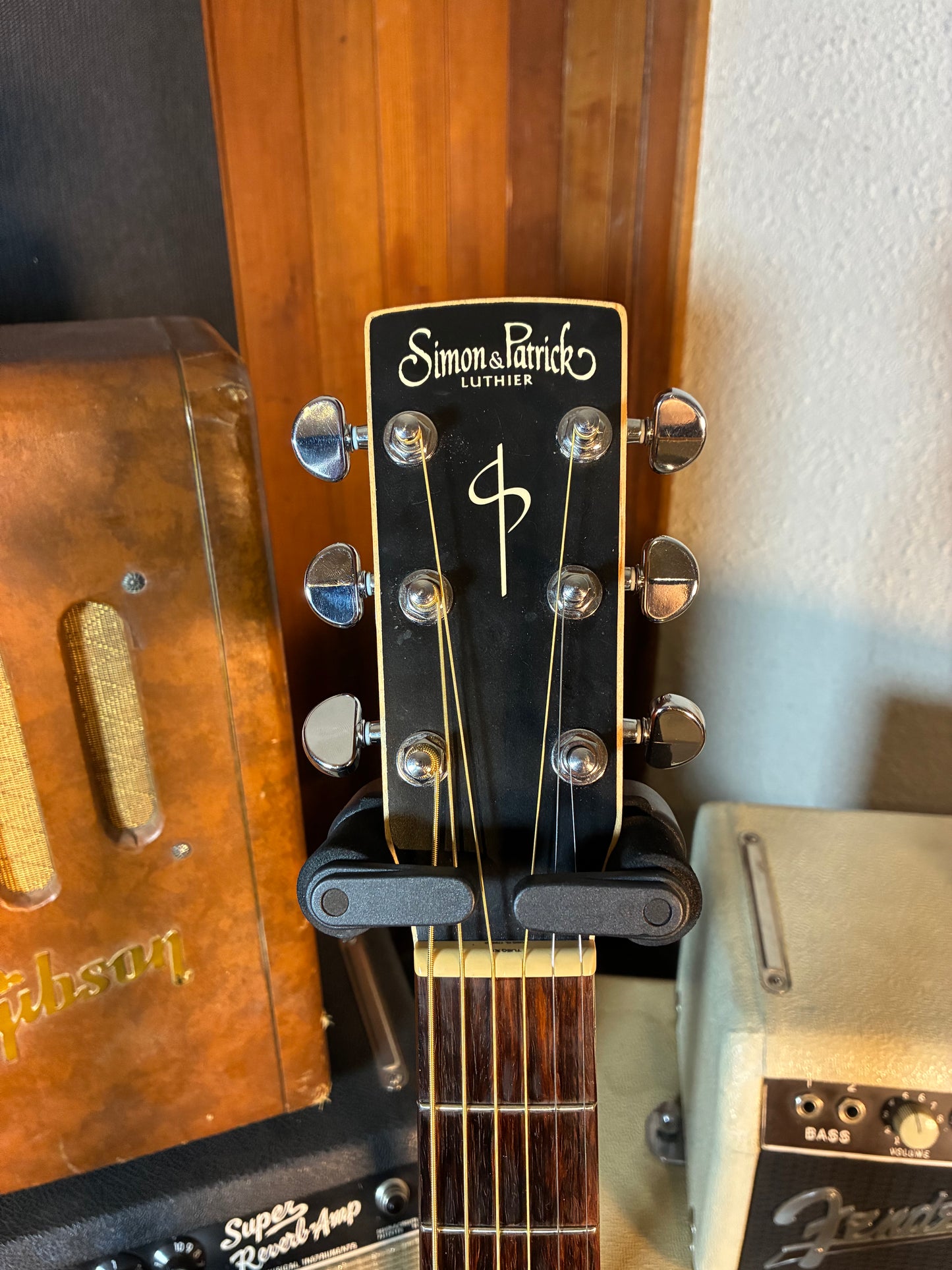 Simon & Patrick Songsmith CW EQ Acoustic/Electric Guitar w/Case - Black (Used)