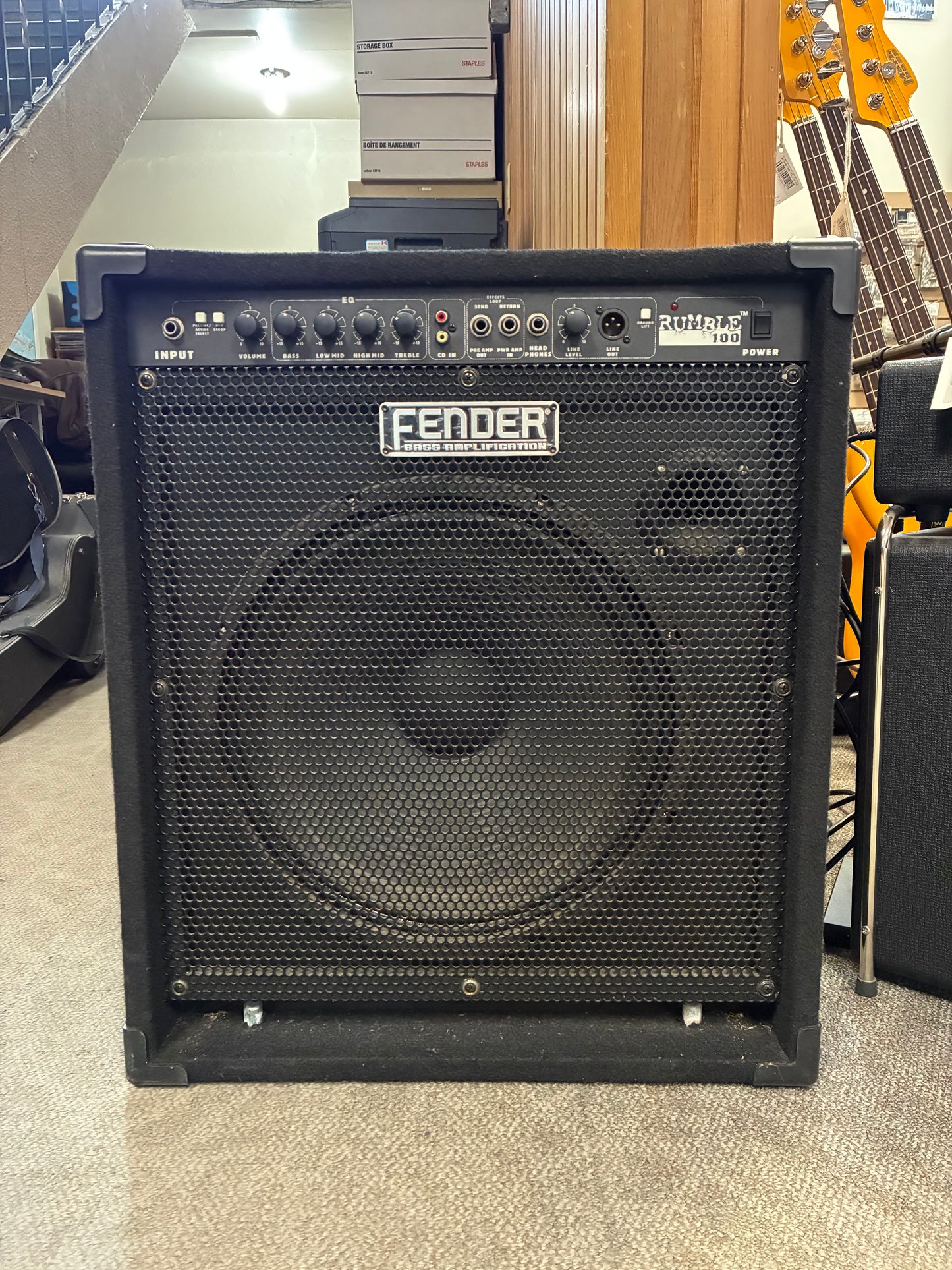 Fender Rumble 100-115 Bass Combo Amplifier (2008)