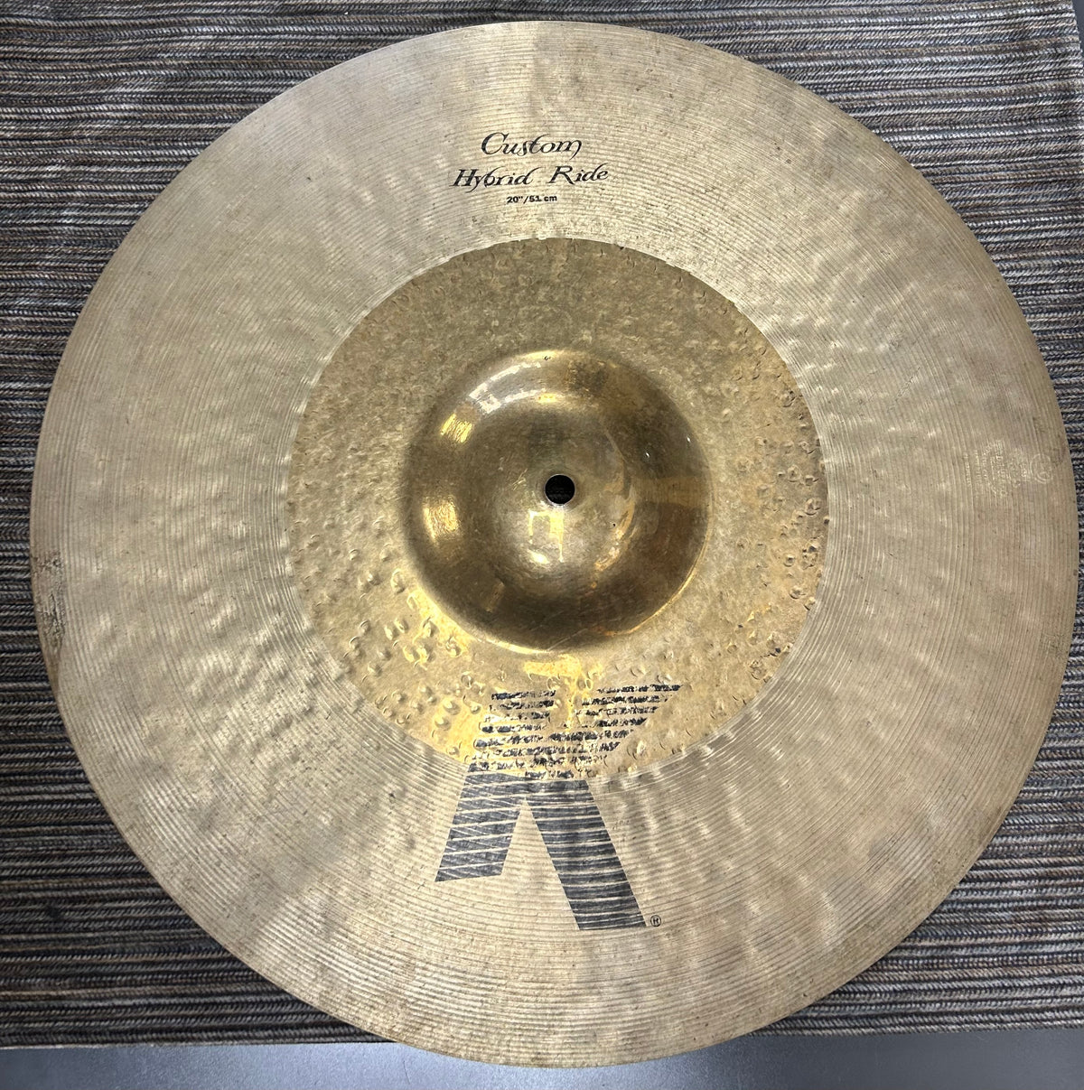 Zildjian 20" K Custom Hybrid Ride Cymbal (Used)