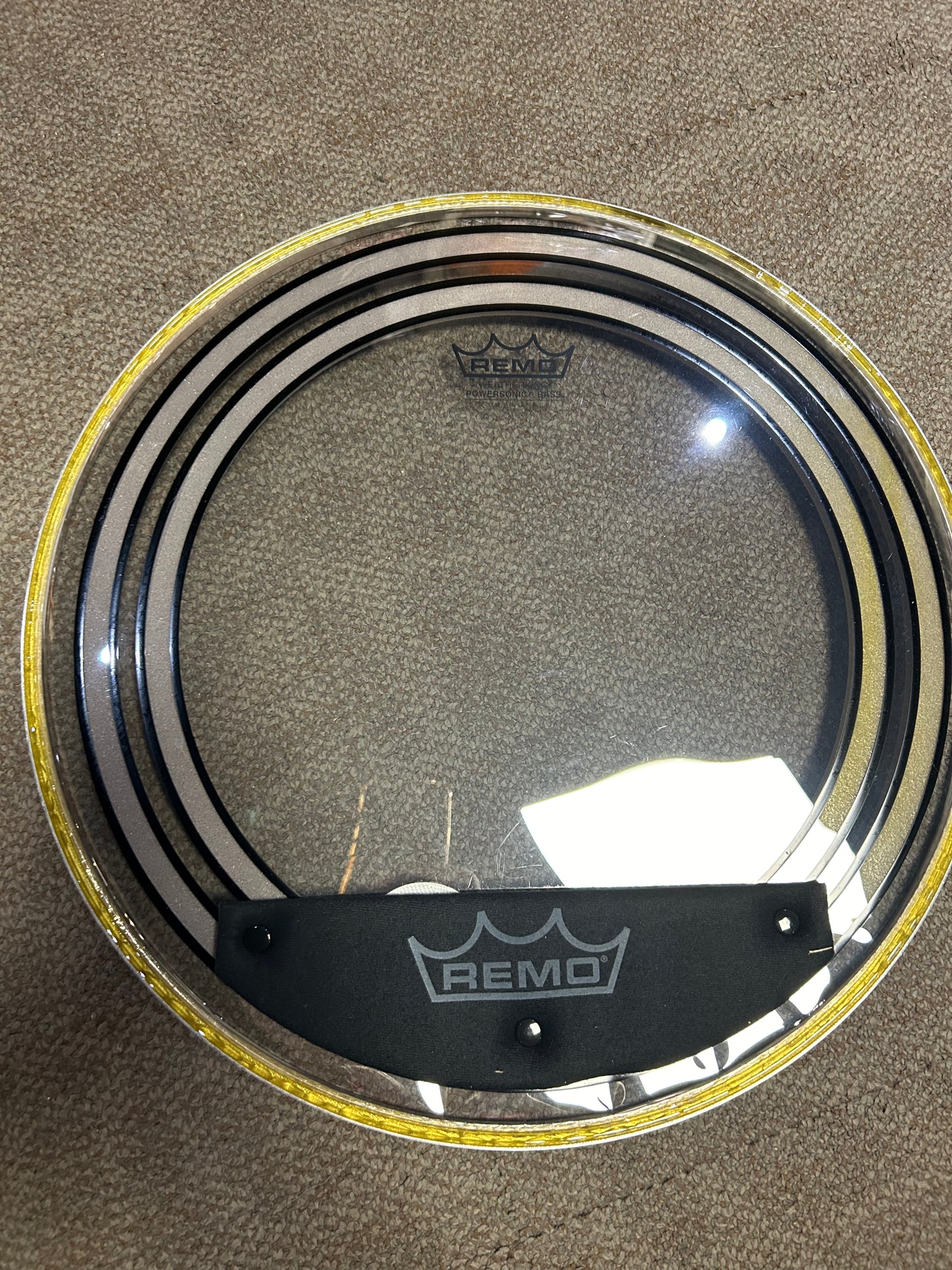 Remo 18" Powersonic Clear Bass Drum Head (Used)