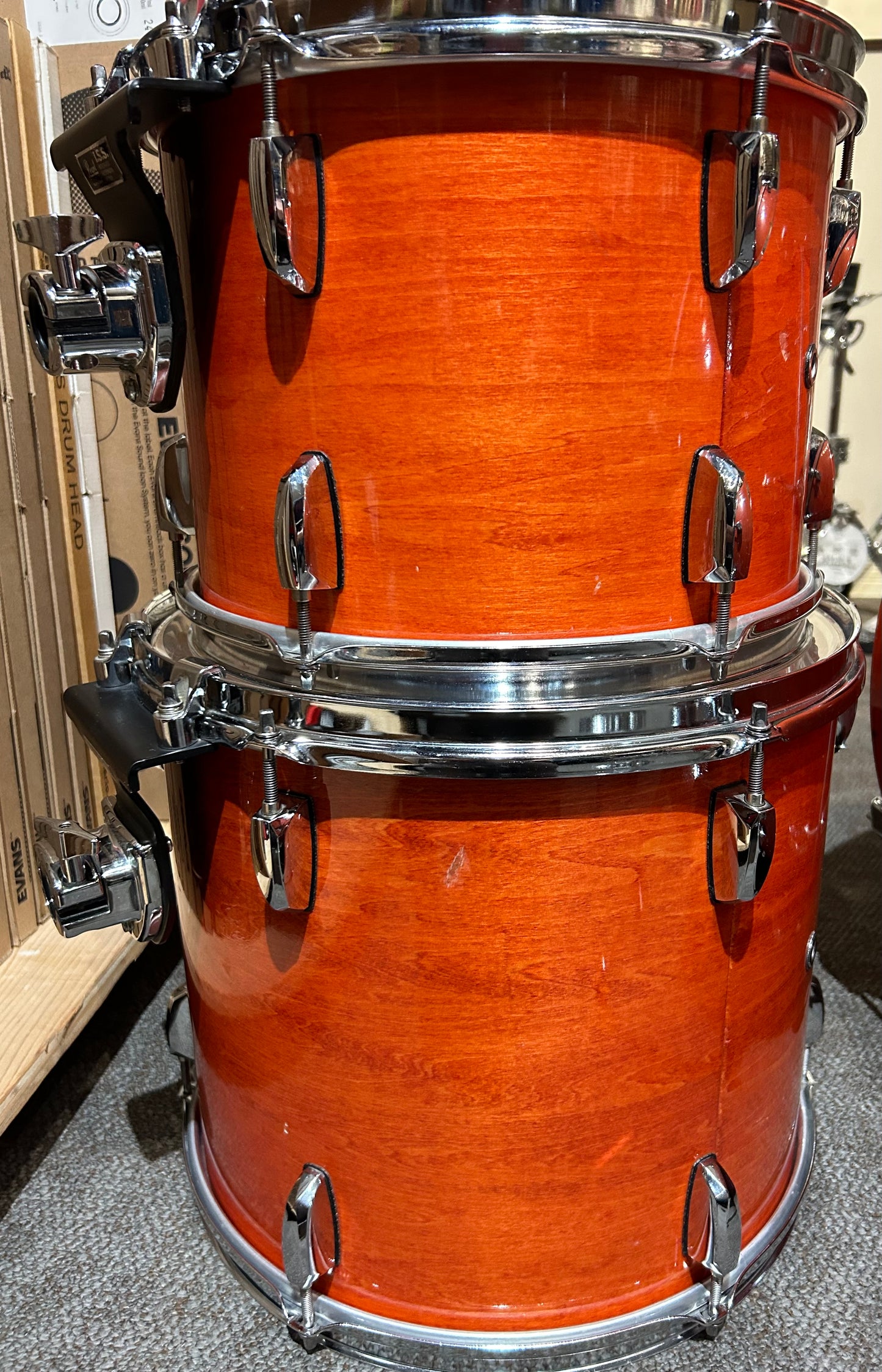 Pearl Export Select 5-Piece Shell Pack - Amber Mist Lacquer (Early 2000's)