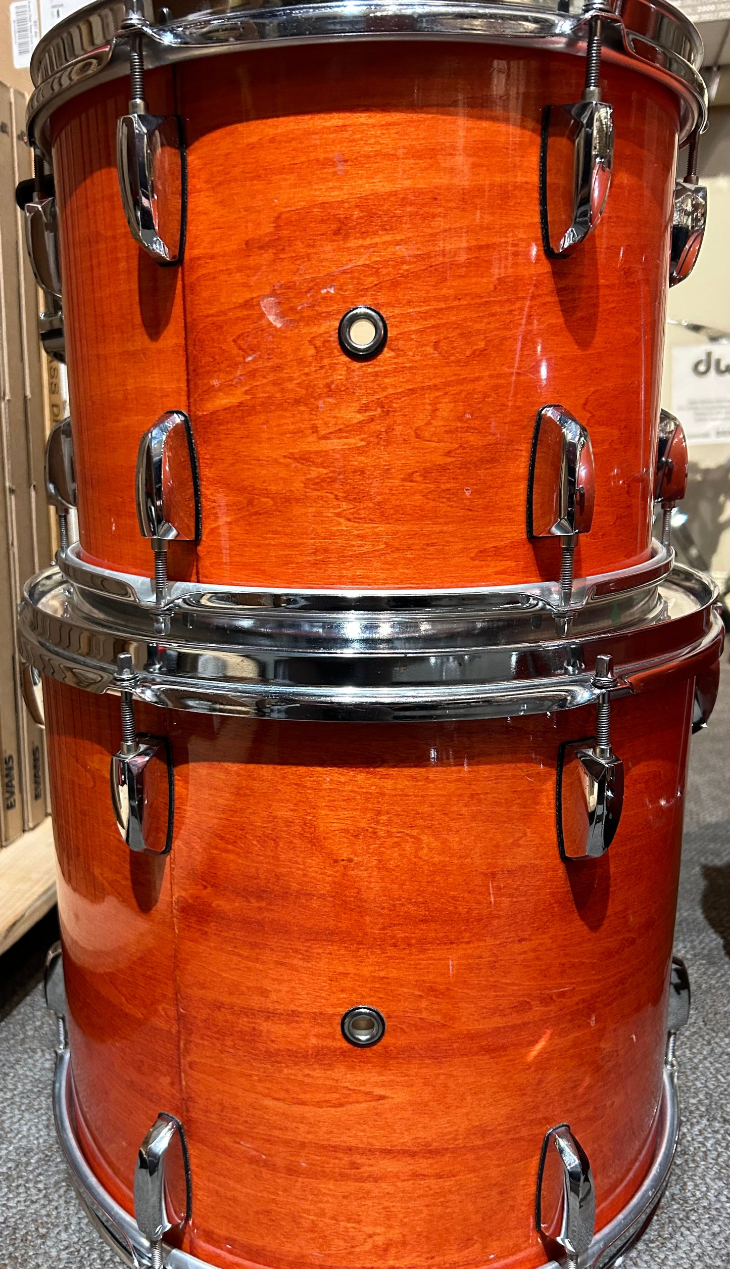Pearl Export Select 5-Piece Shell Pack - Amber Mist Lacquer (Early 2000's)