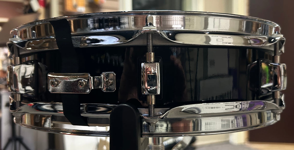 13"x3" Maple Picollo Snare - Black Lacquer (Used)