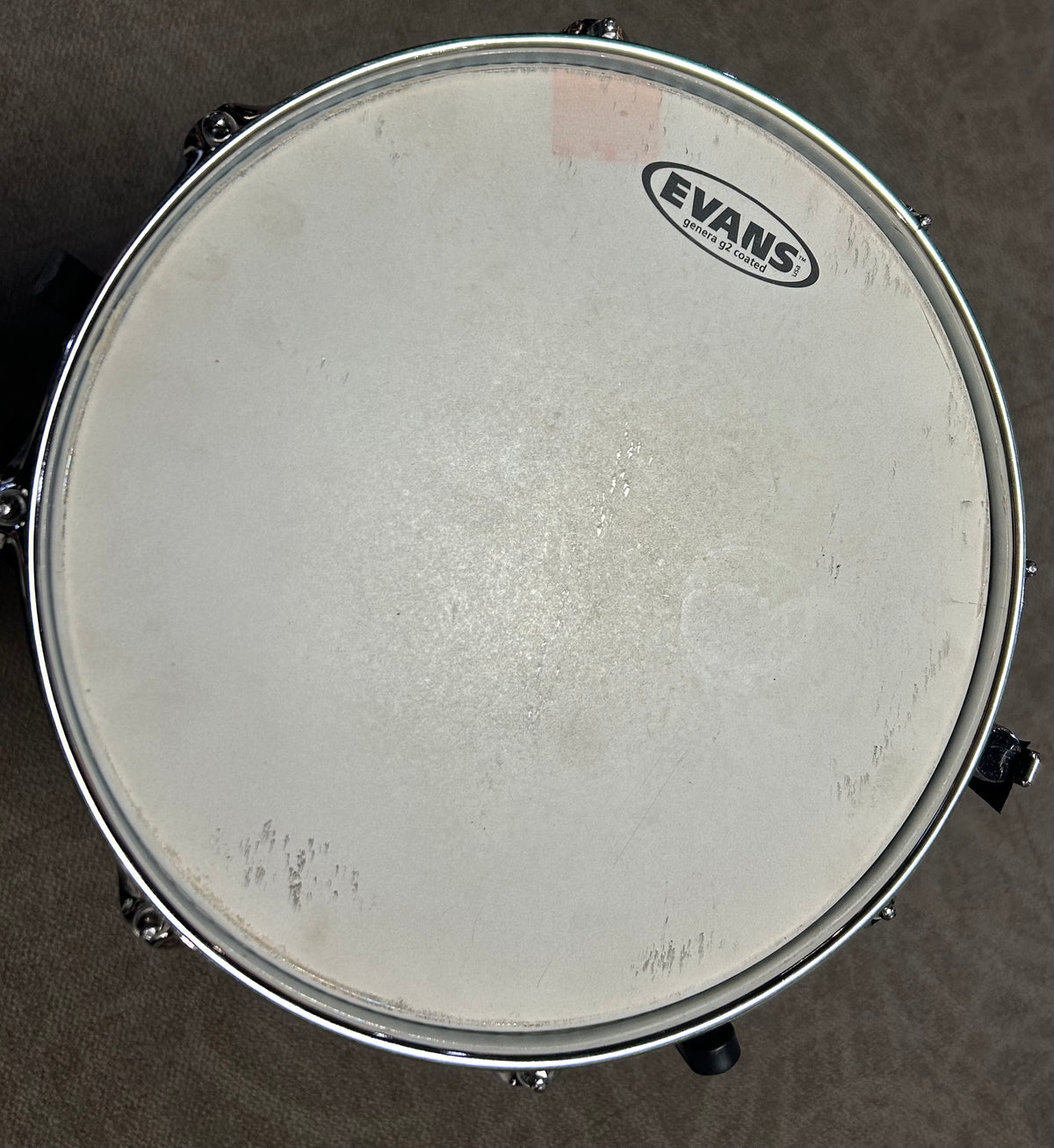 13"x3" Maple Picollo Snare - Black Lacquer (Used)