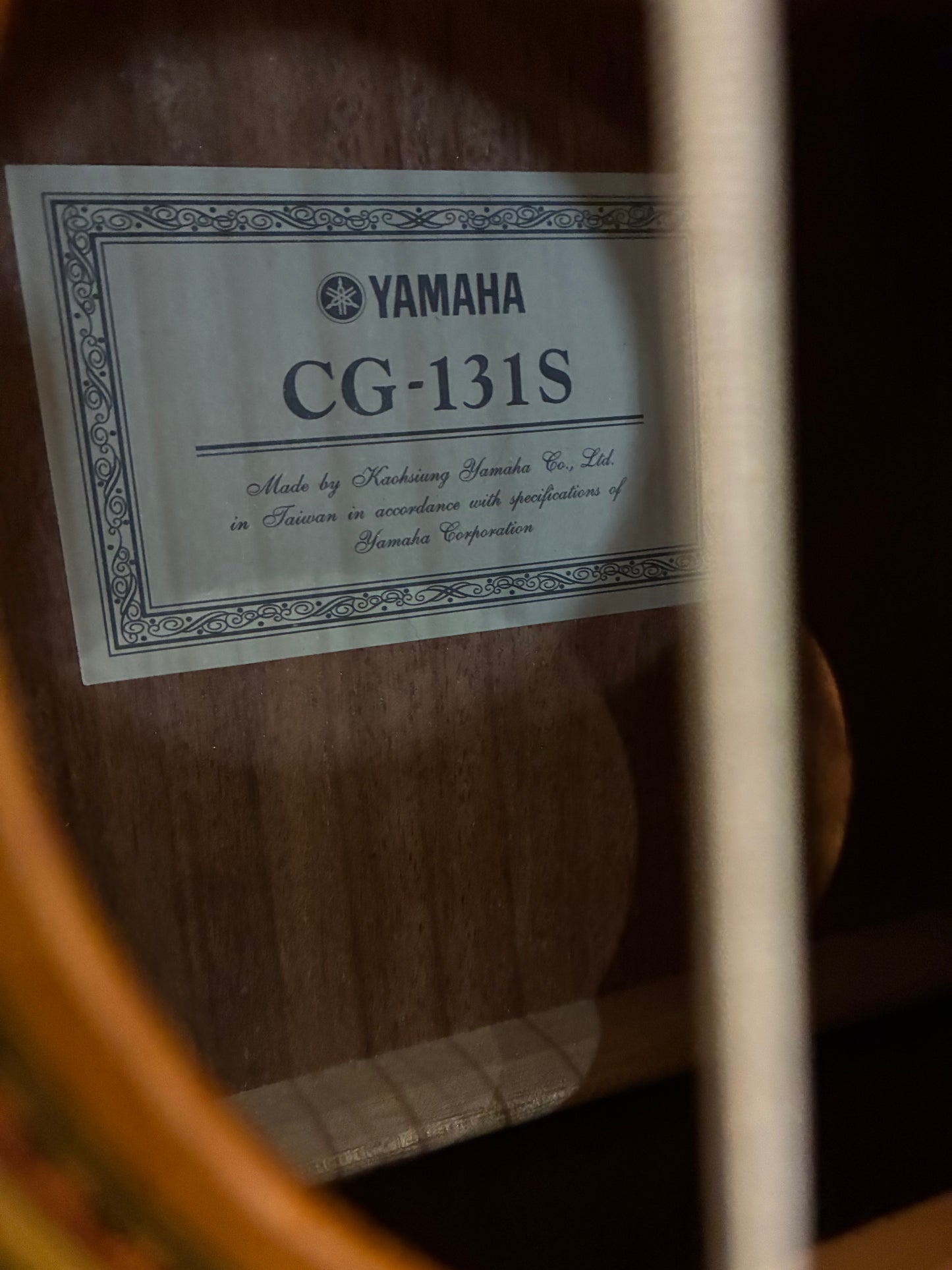 Yamaha CG-131S Classical Guitar w/Case (Used)
