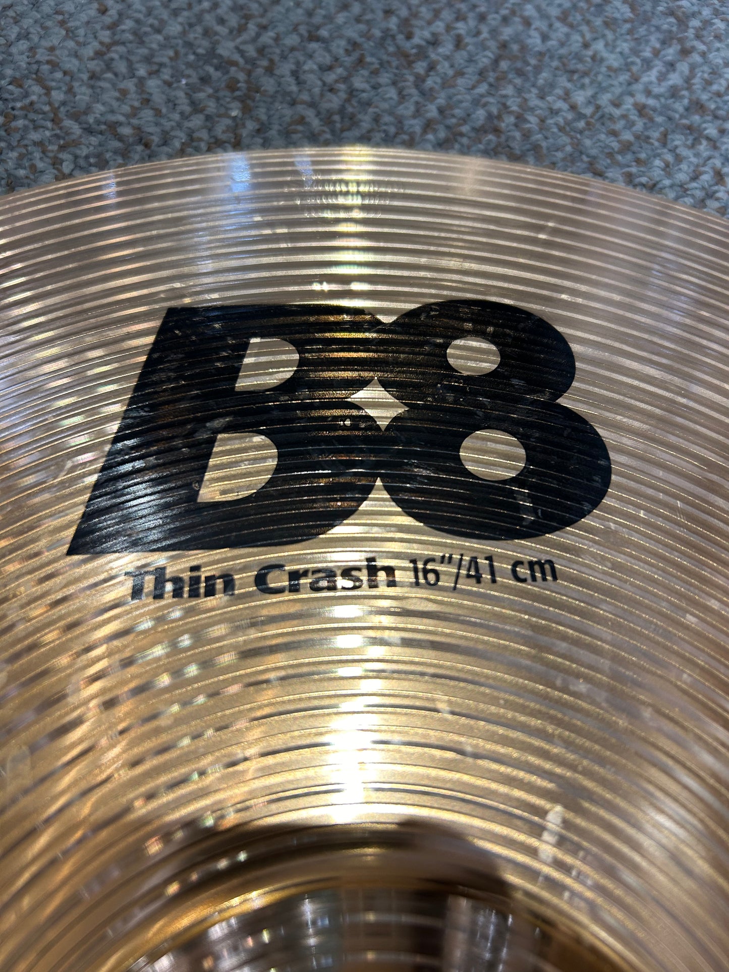 Sabian B8 16" Thin Crash Cymbal (Used)