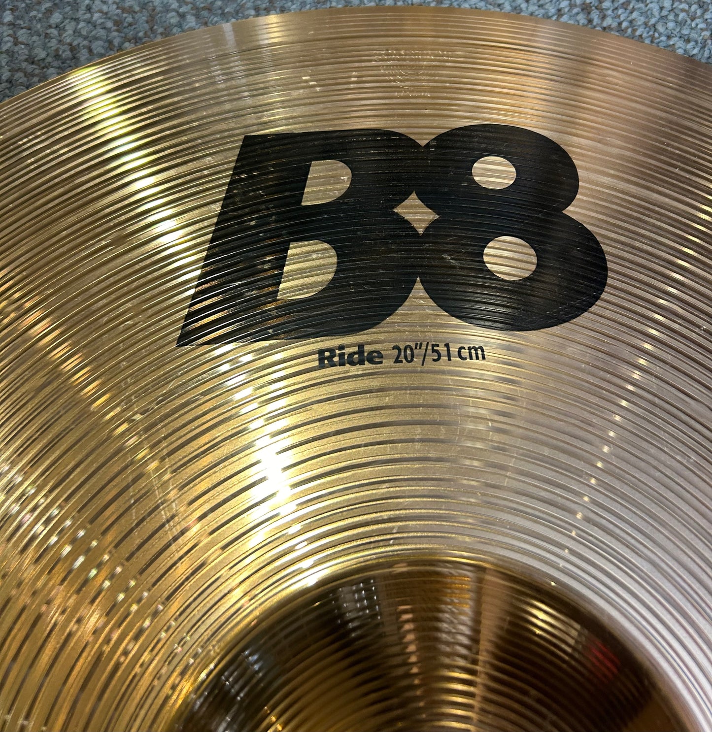 Sabian 20" B8 Ride Cymbal (Used)