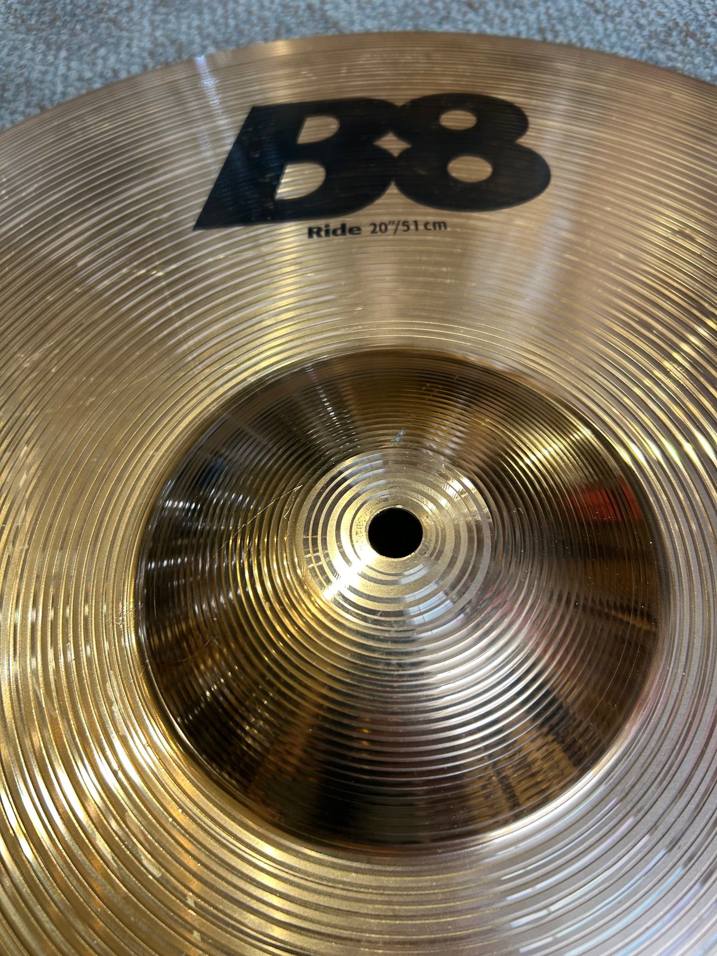 Sabian 20" B8 Ride Cymbal (Used)