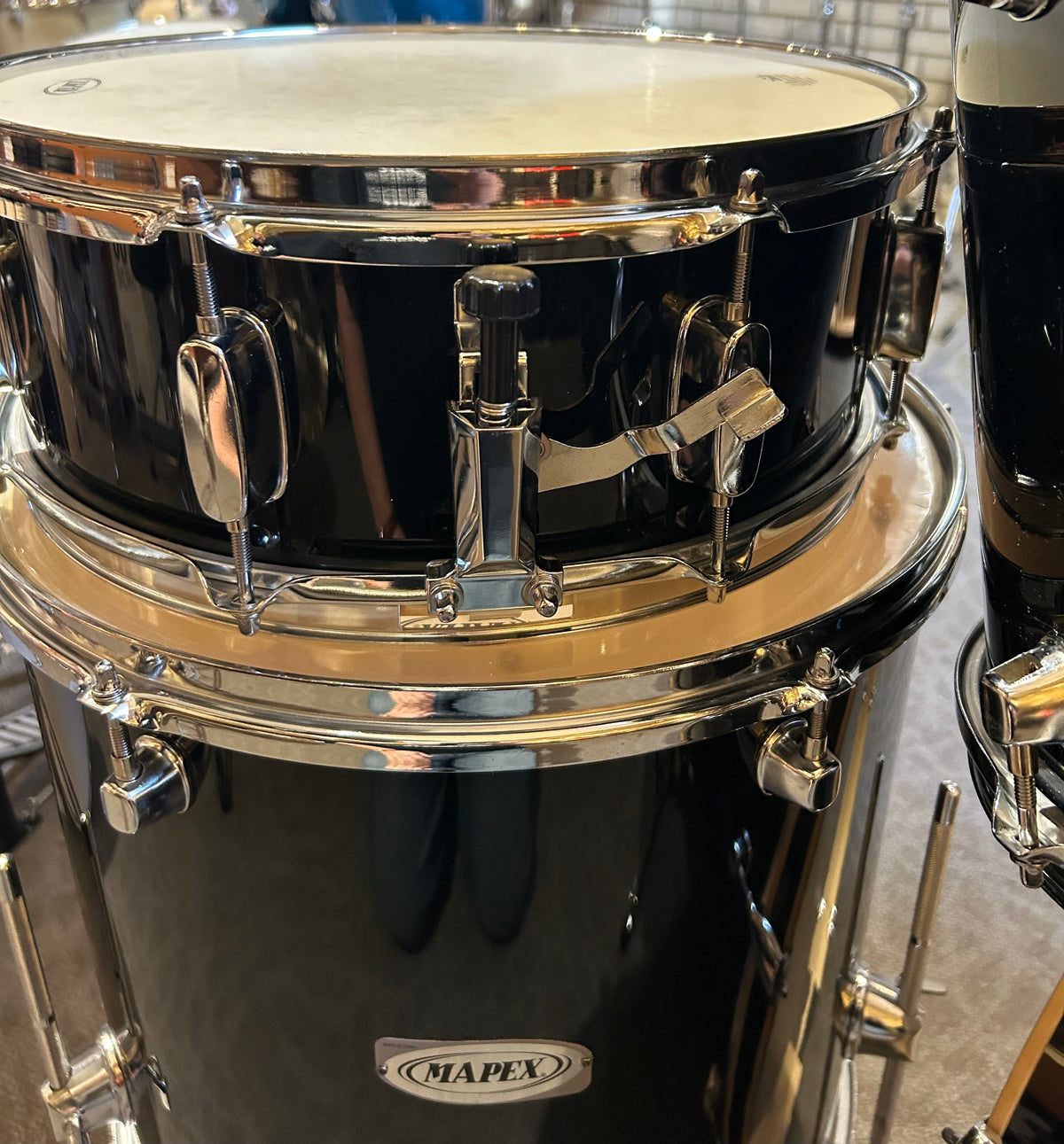 Mapex Q Series 5-Piece Shell Pack - Black Wrap Finish (Used)