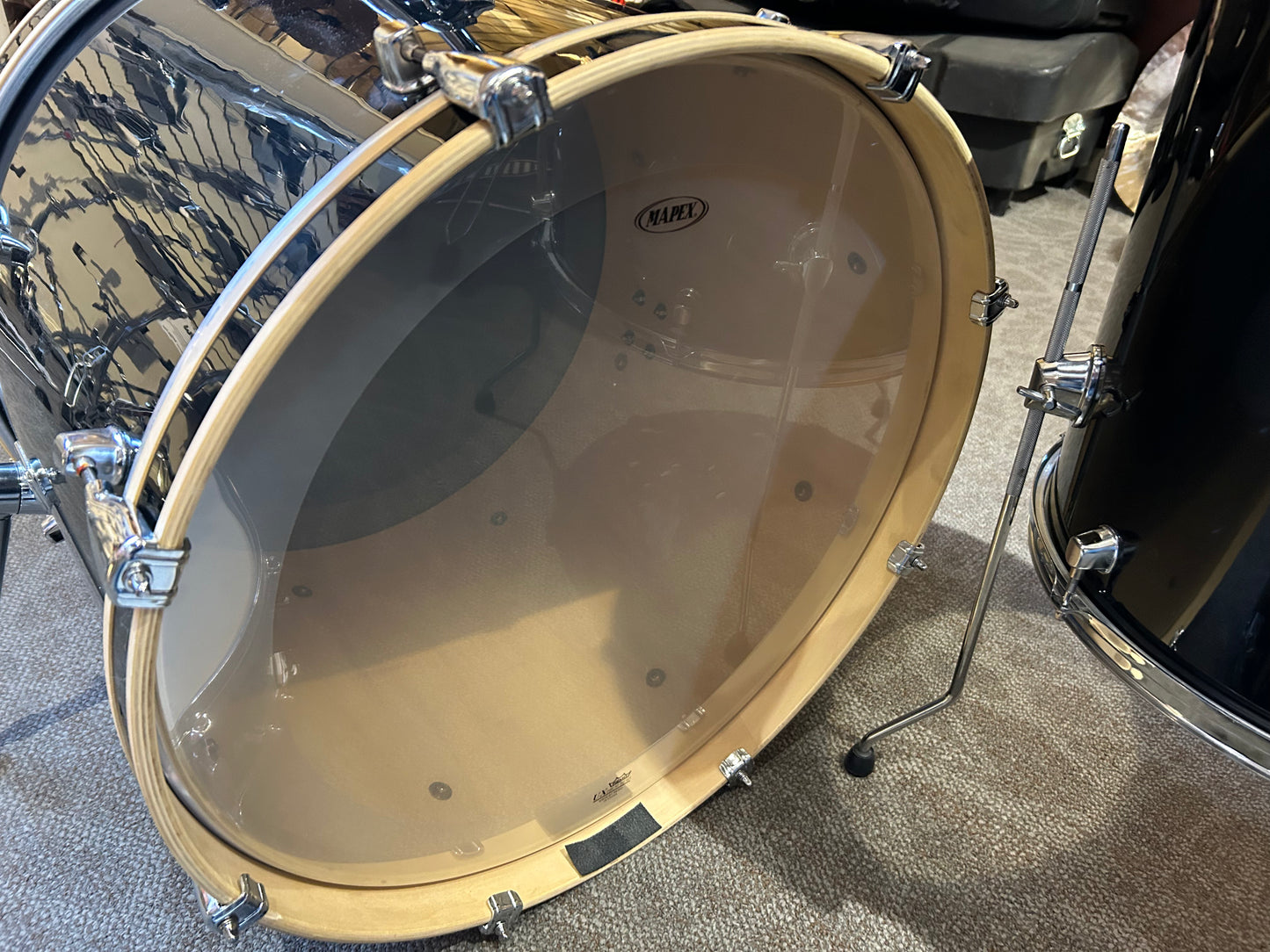Mapex Q Series 5-Piece Shell Pack - Black Wrap Finish (Used)
