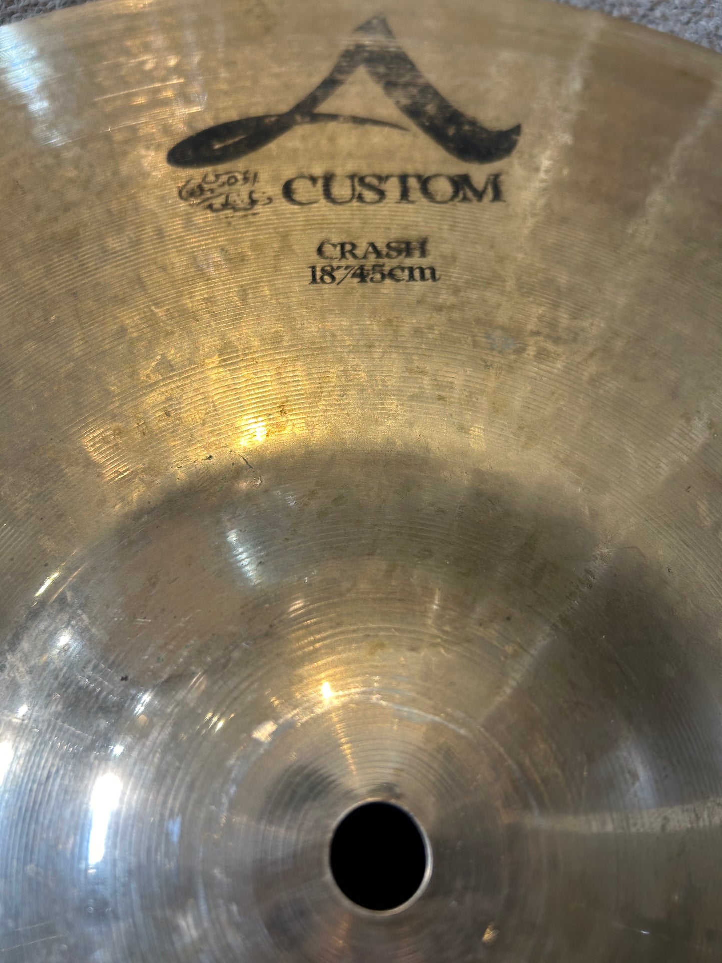 Zildjian 18" A Custom Crash Cymbal (Used)
