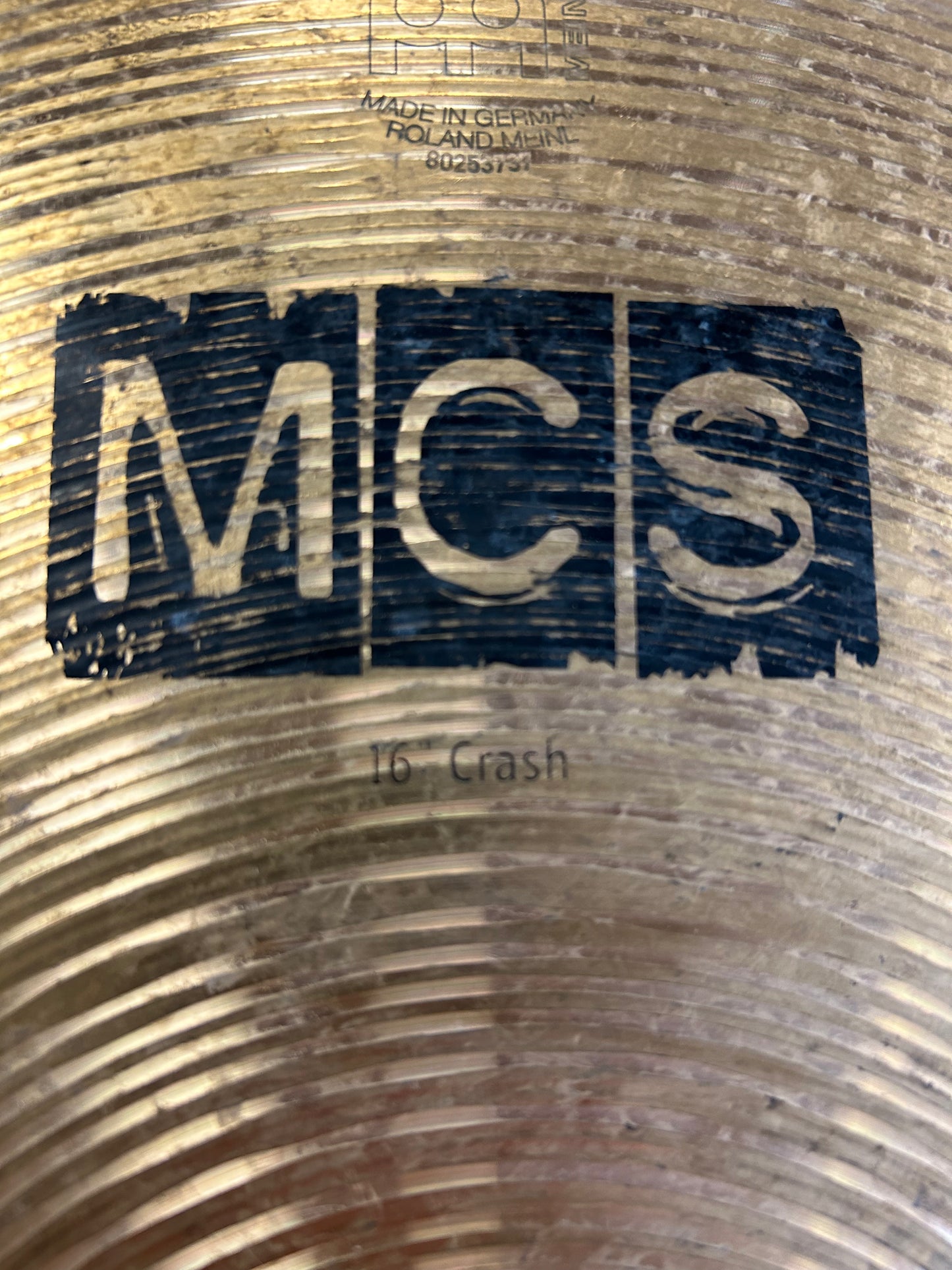 Meinl MCS 16" Crash Cymbal (Used)