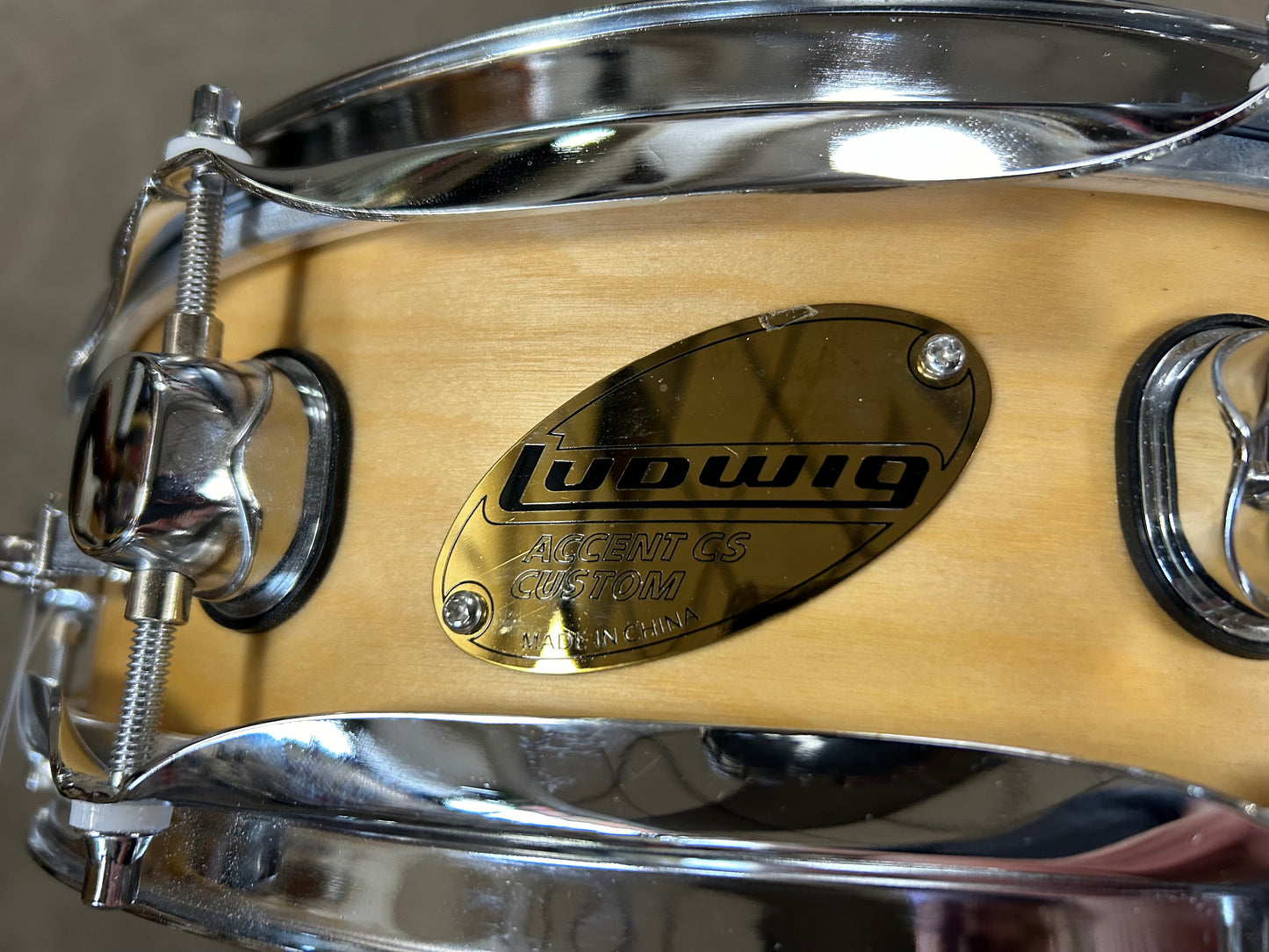 Ludwig Accent CS Custom Birch 13"x4" Snare Drum (Used)
