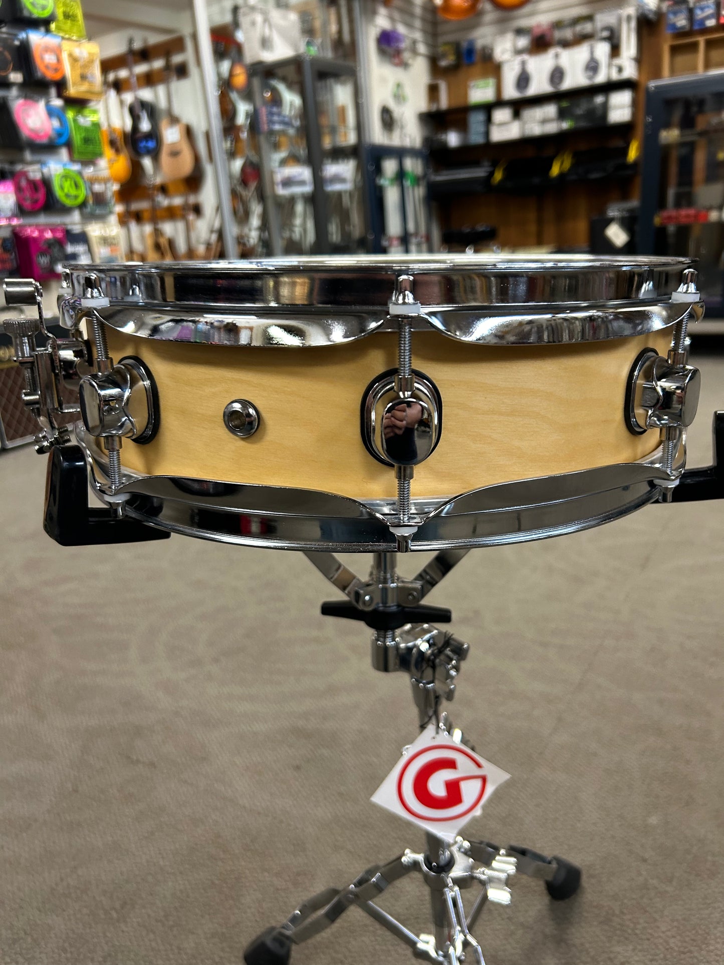 Ludwig Accent CS Custom Birch 13"x4" Snare Drum (Used)
