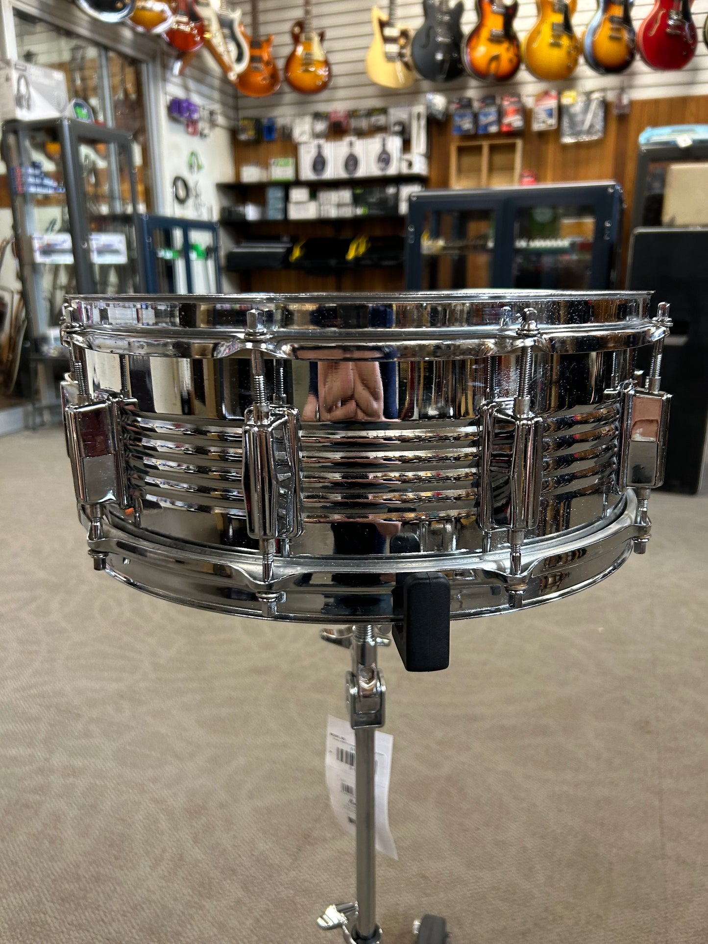 Maxwin 14"x5.5" Steel Snare Drum (Late 1960's to Early 1970's)