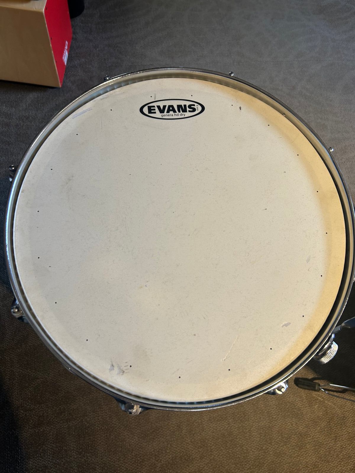 Crown 14"x5.5" Snare Drum - Striped Metal Flake Wrap (Late 1960's - Early 1970's)