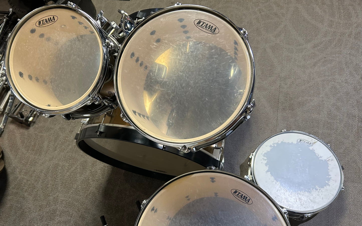 Tama Imperialstar 5 Piece Shell Pack - Bronze Mist Metallic Wrap (Used)