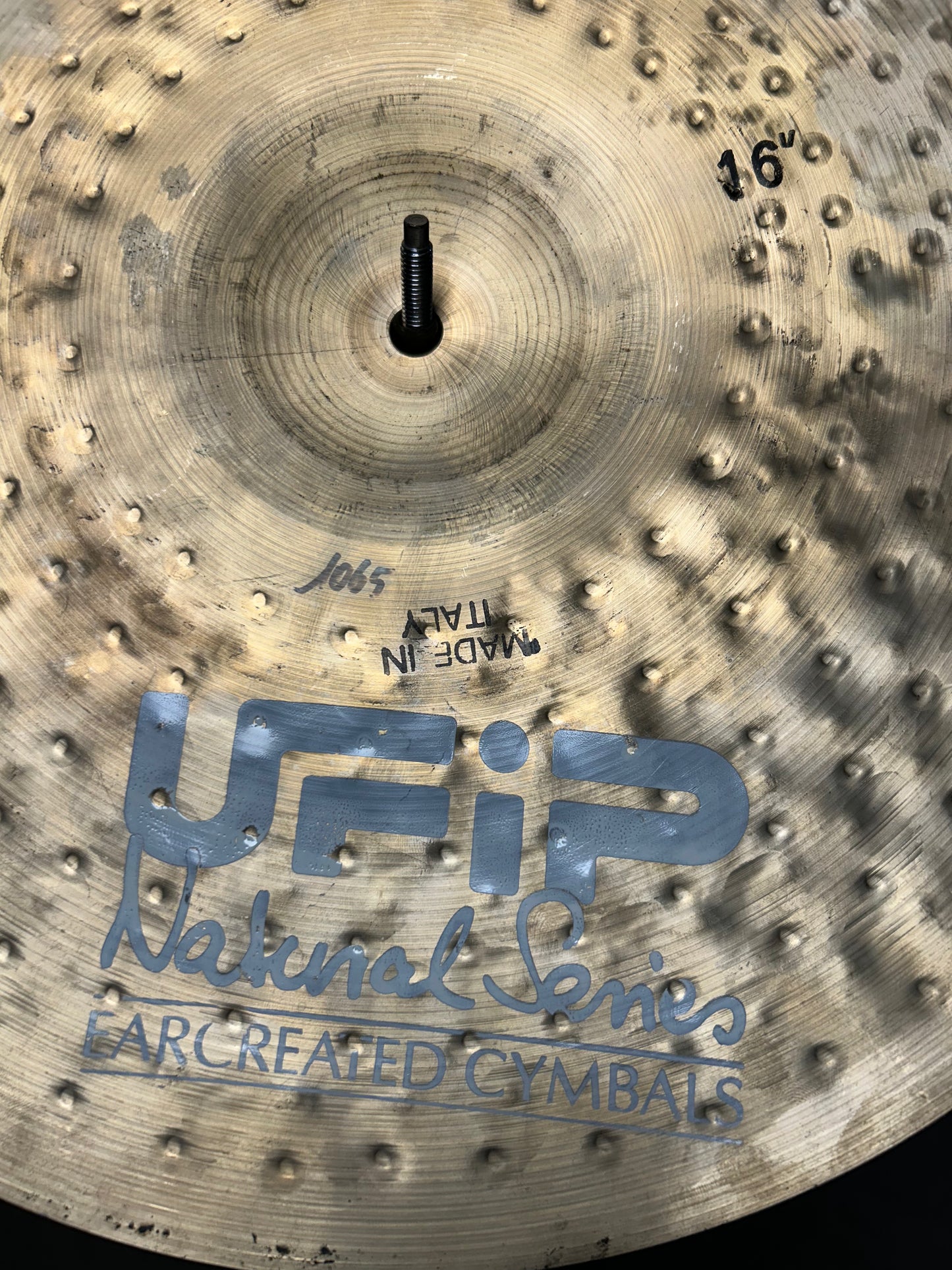 UFIP Natural Series 16" Crash Cymbal (Used)