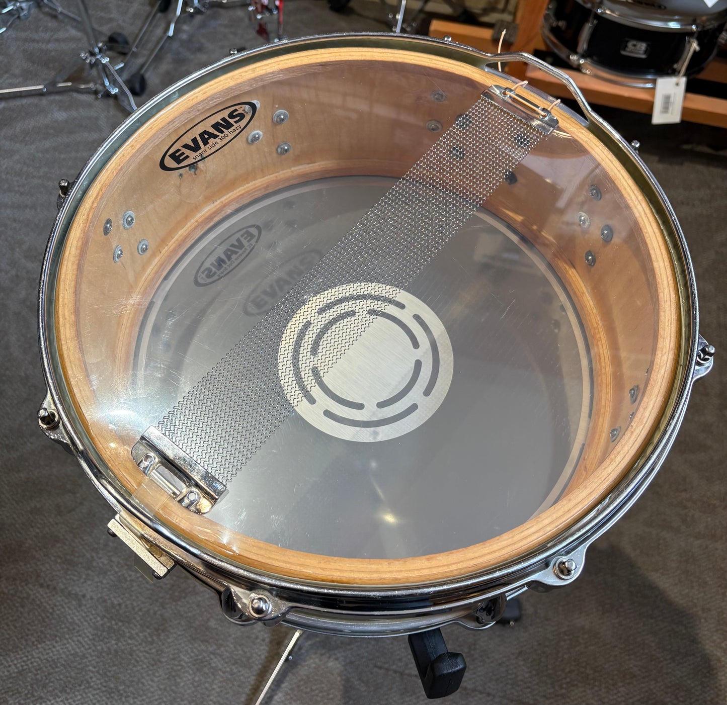 Ajax 14"x5" Snare Drum - White Marine Pearl (Vintage)