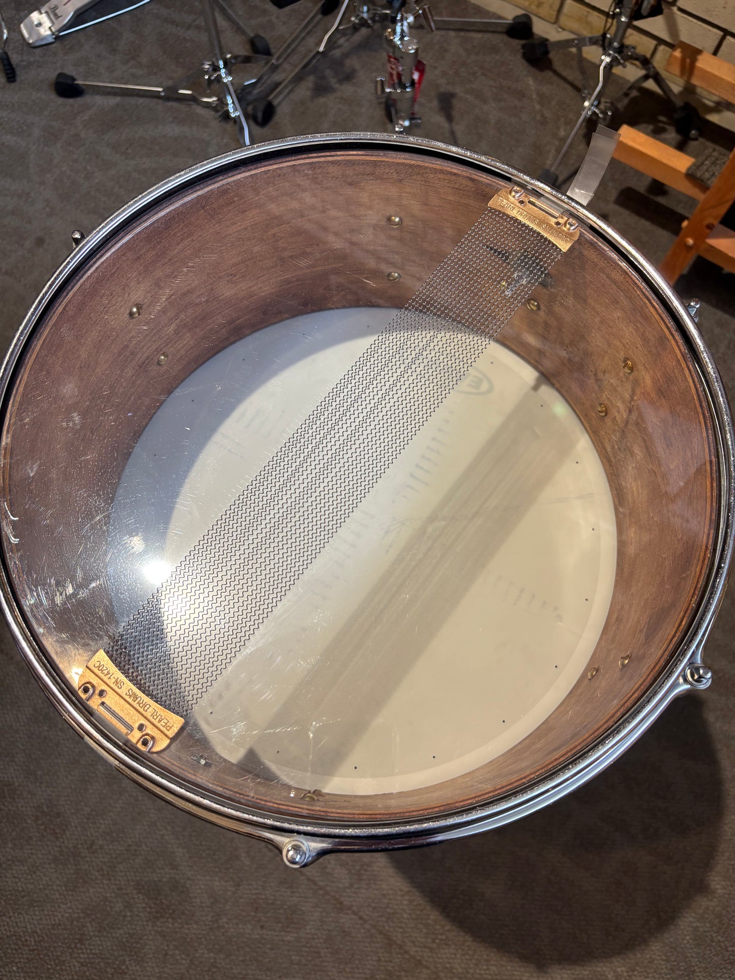 14"x6" Mahogany 6-Lug Snare Drum (Used)