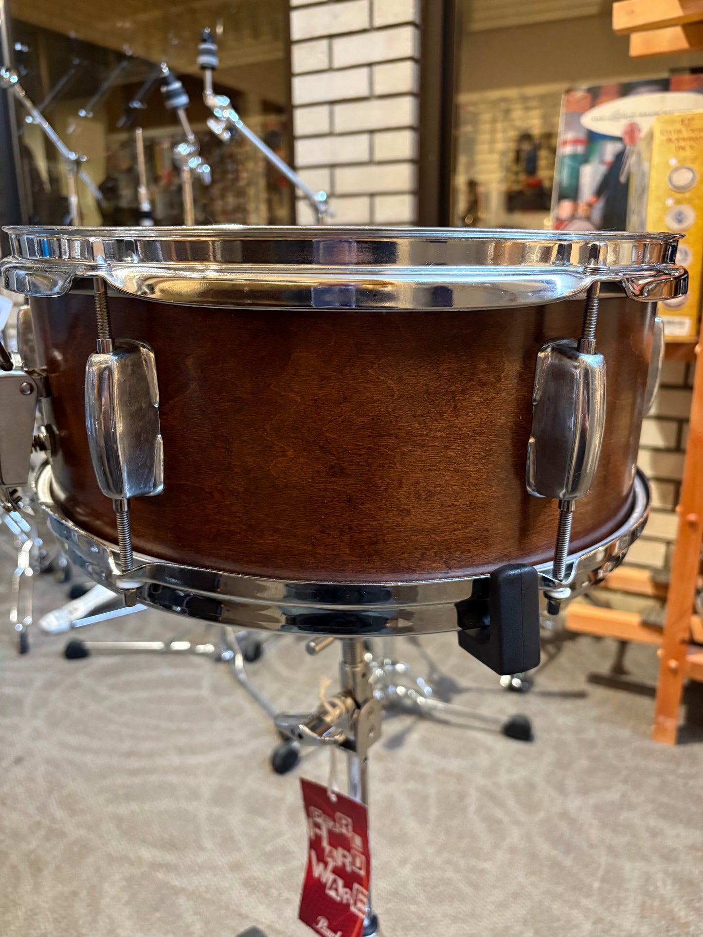 14"x6" Mahogany 6-Lug Snare Drum (Used)
