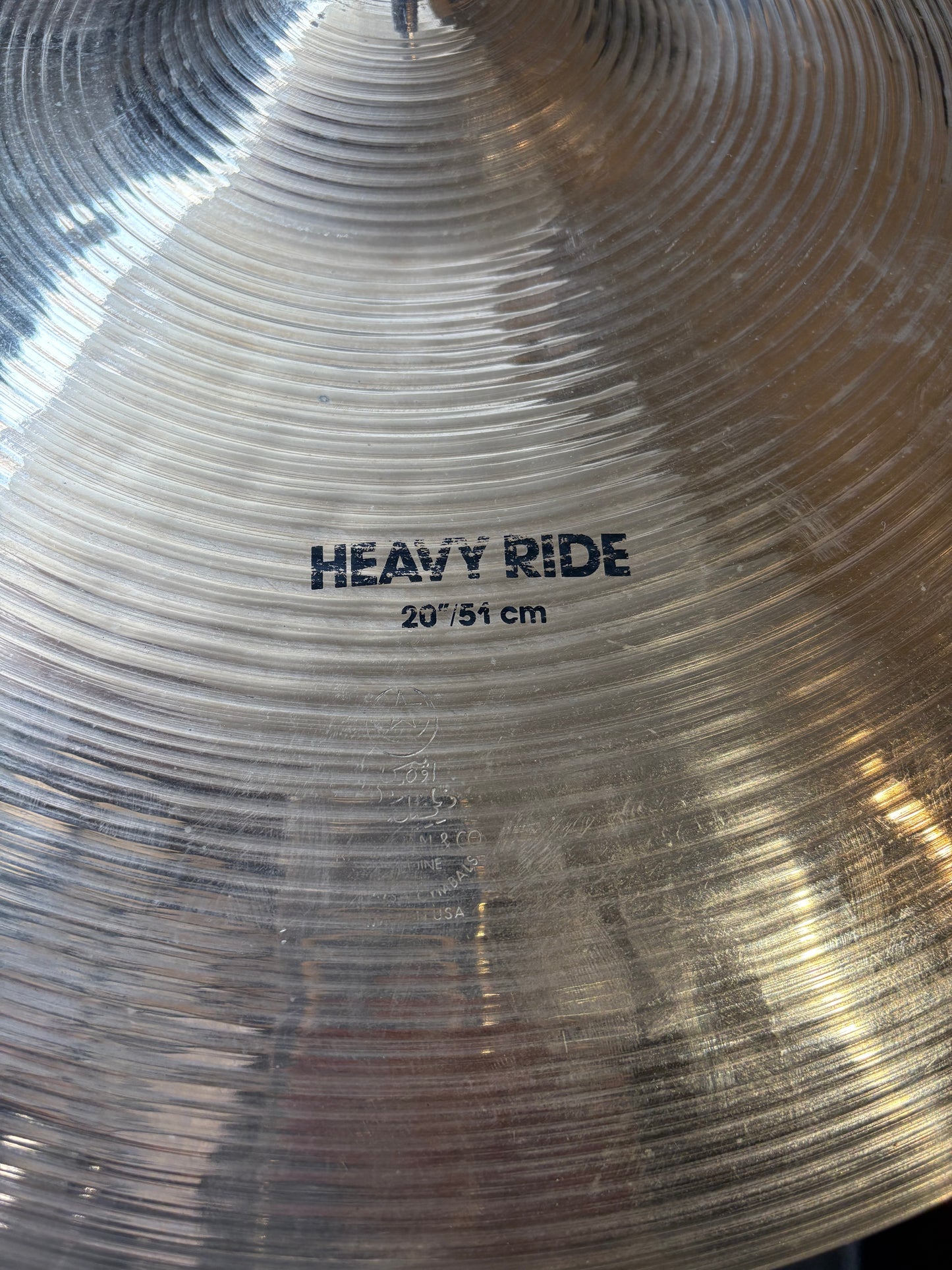 Zildjian 20" K Heavy Ride - Brilliant Finish (Used)