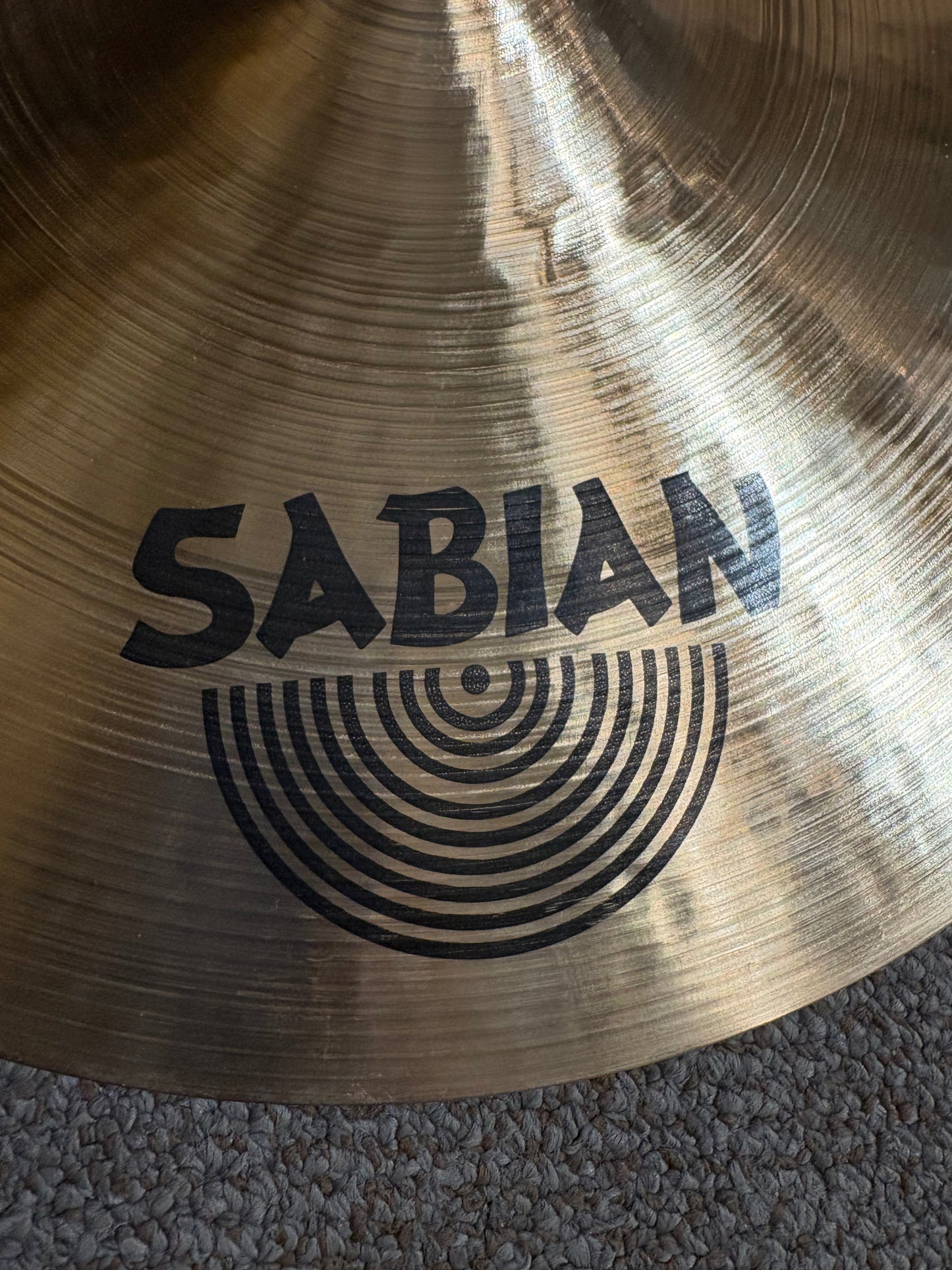 Sabian 15" Crescent Fat Hi-Hat Cymbals (Used)