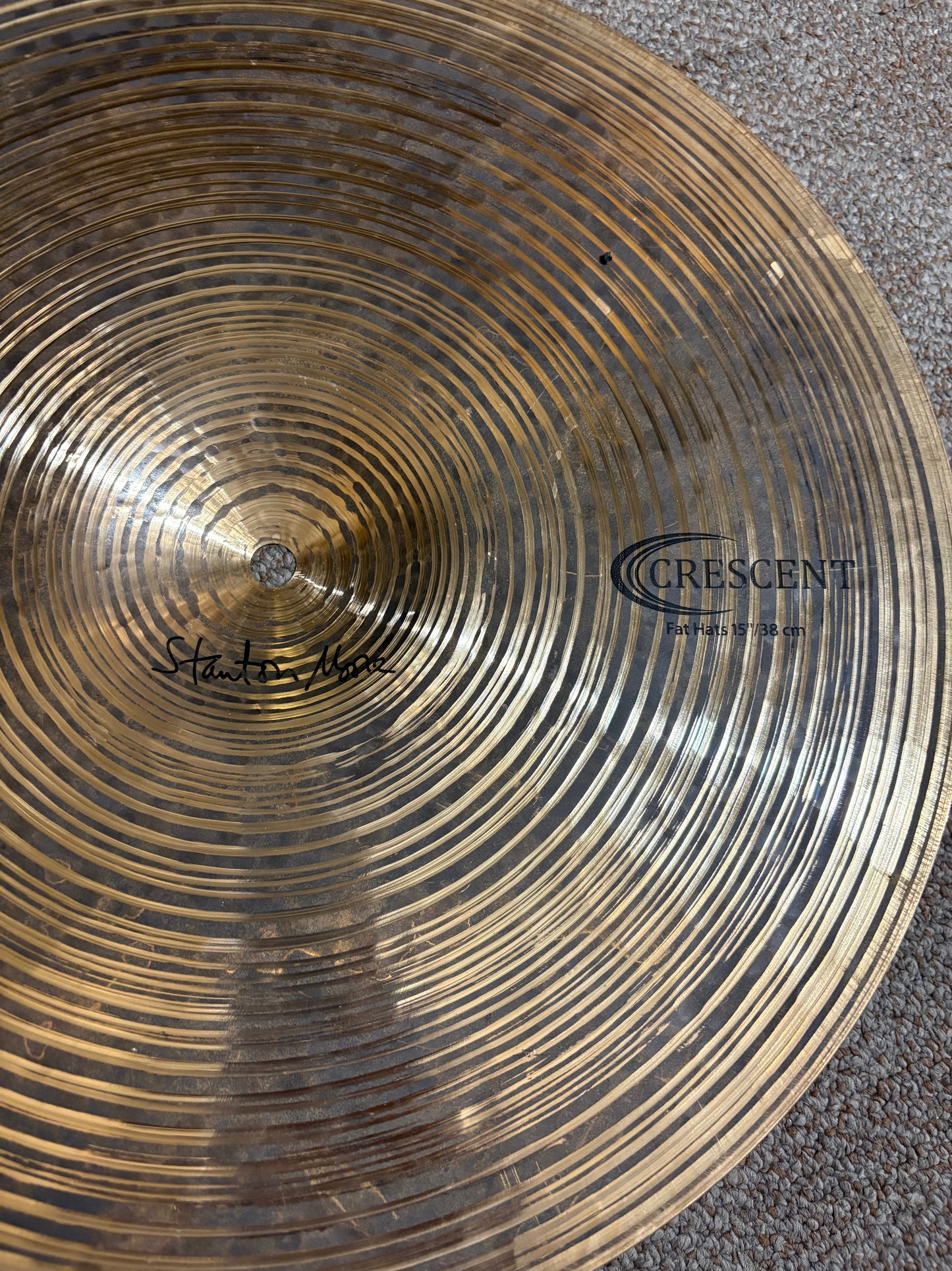 Sabian 15" Crescent Fat Hi-Hat Cymbals (Used)