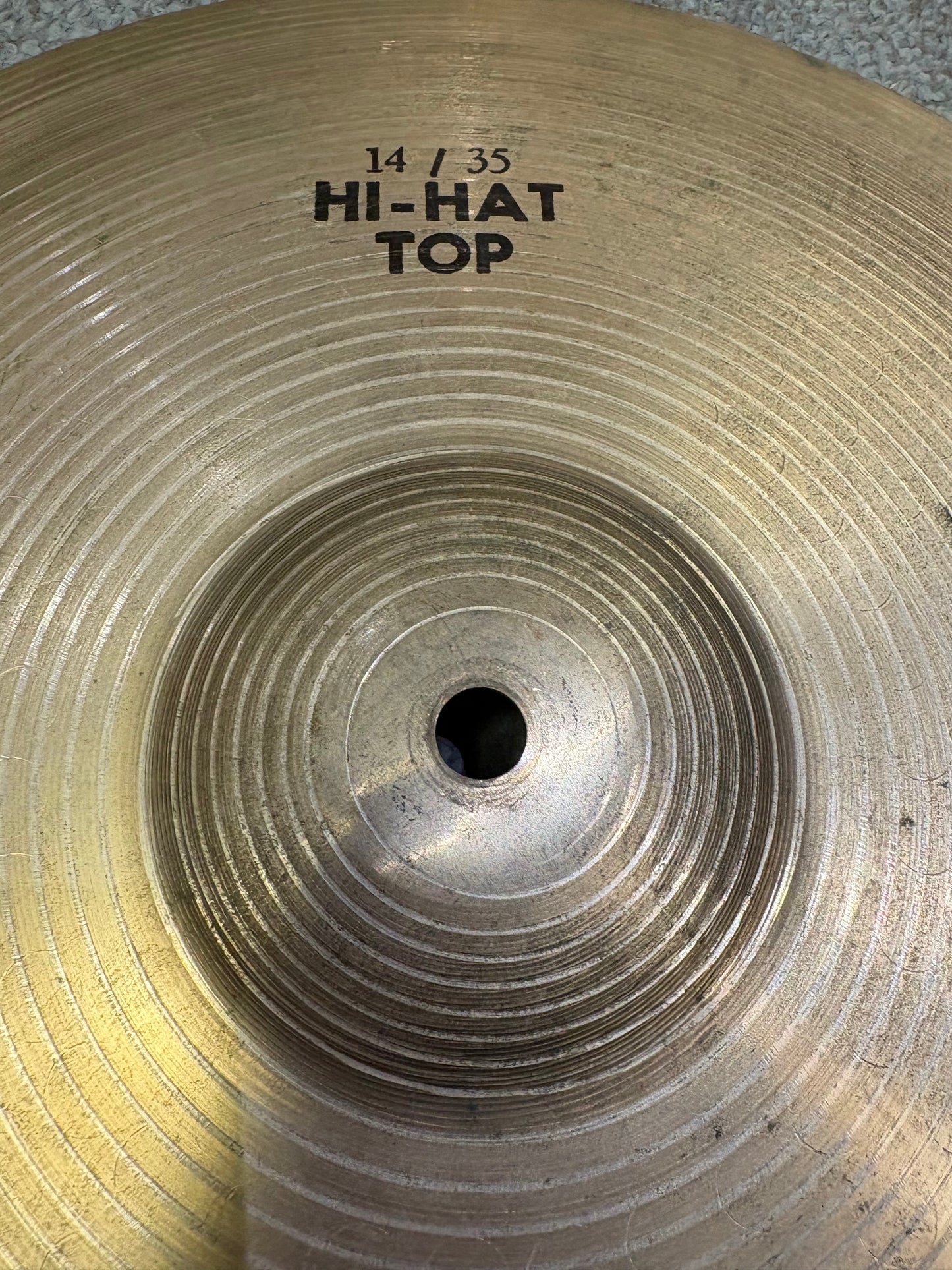 Sabian B8 14" Hi-Hat Cymbals (1987-1990)