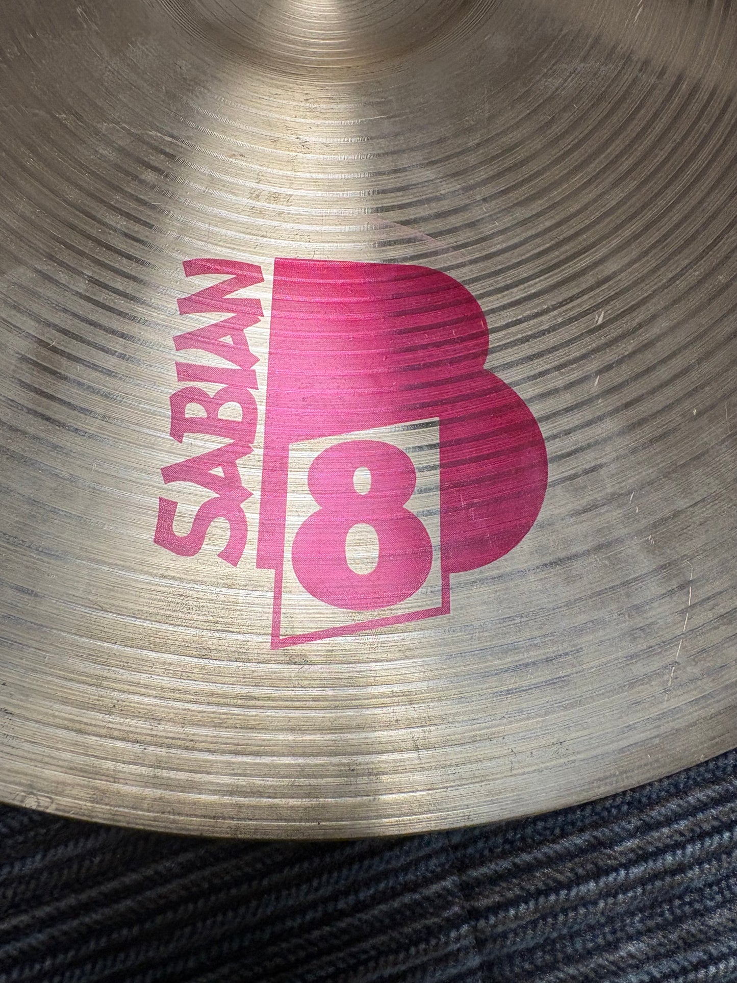 Sabian B8 16" Crash Cymbal (1987-1990)