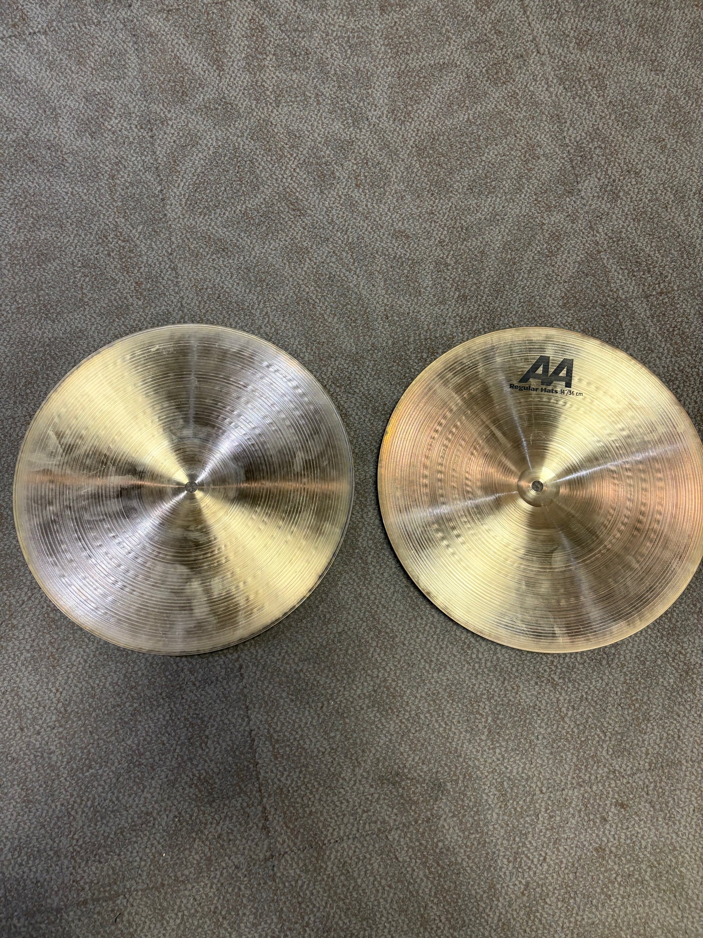 Sabian 14" AA Regular Hi-Hat Cymbals (Used)