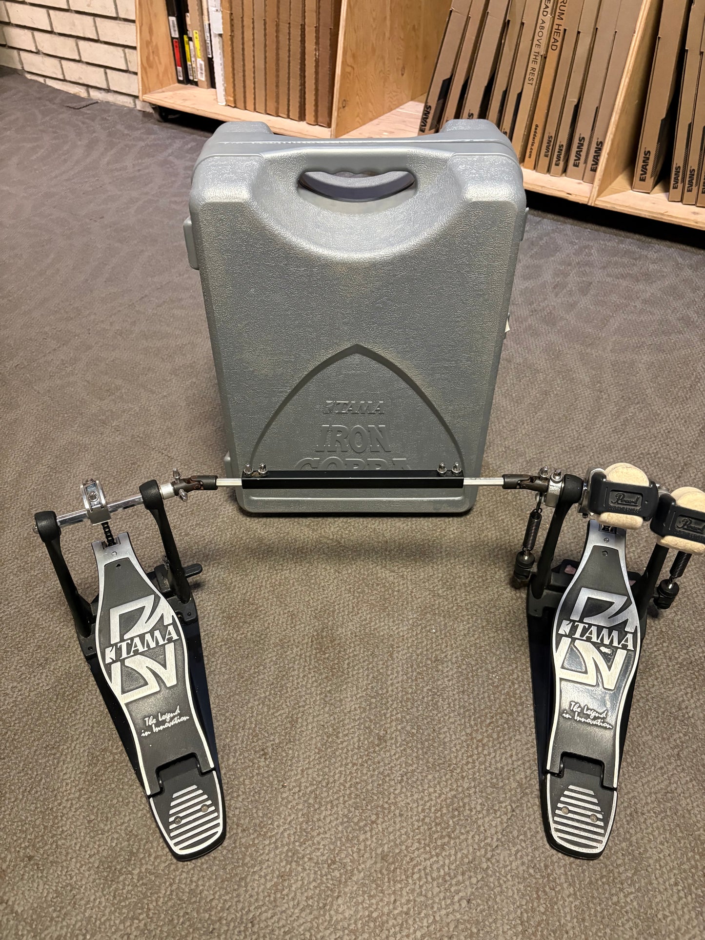 Tama Iron Cobra Jr. Double Bass Drum Pedal w/Case (Used)