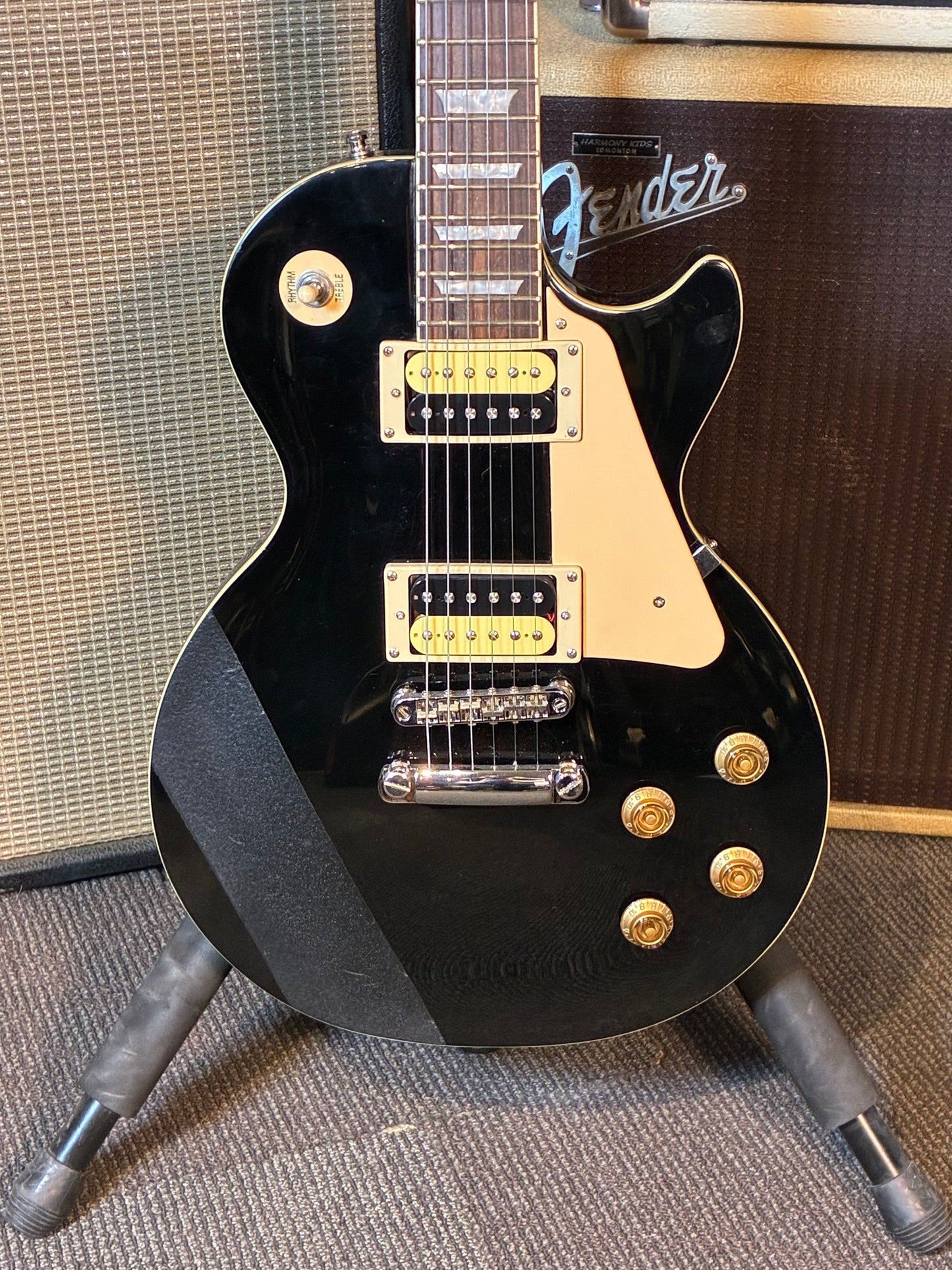 Epiphone Les Paul Standard Electric Guitar - Ebony (2014)