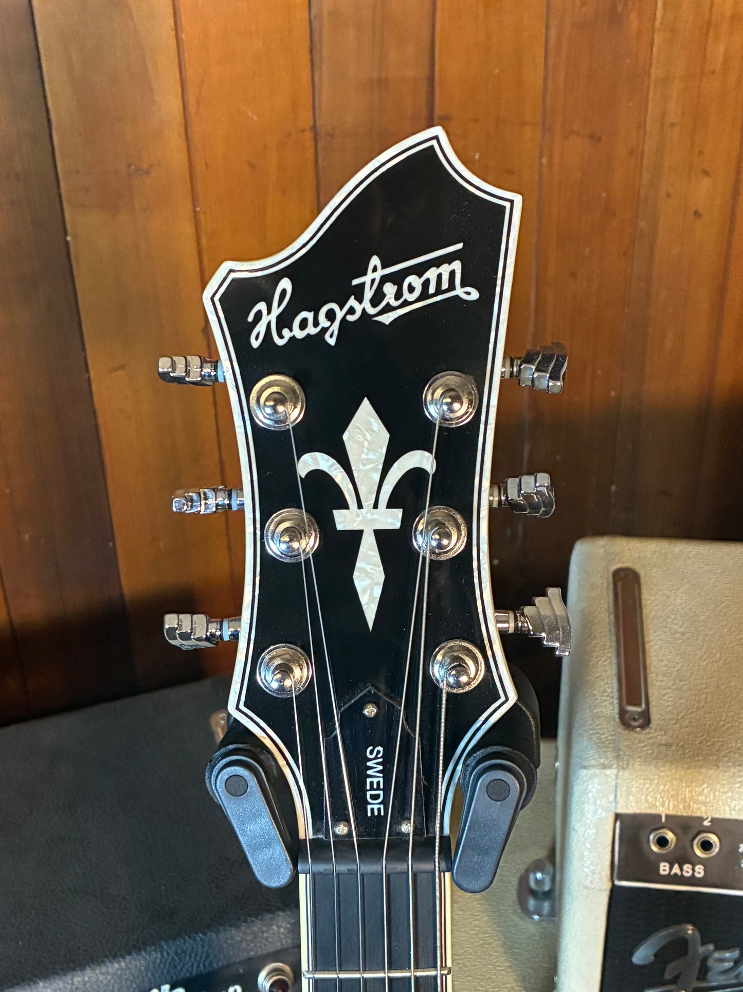 Hagstrom Swede Left Handed Electric Guitar - Black (Used)