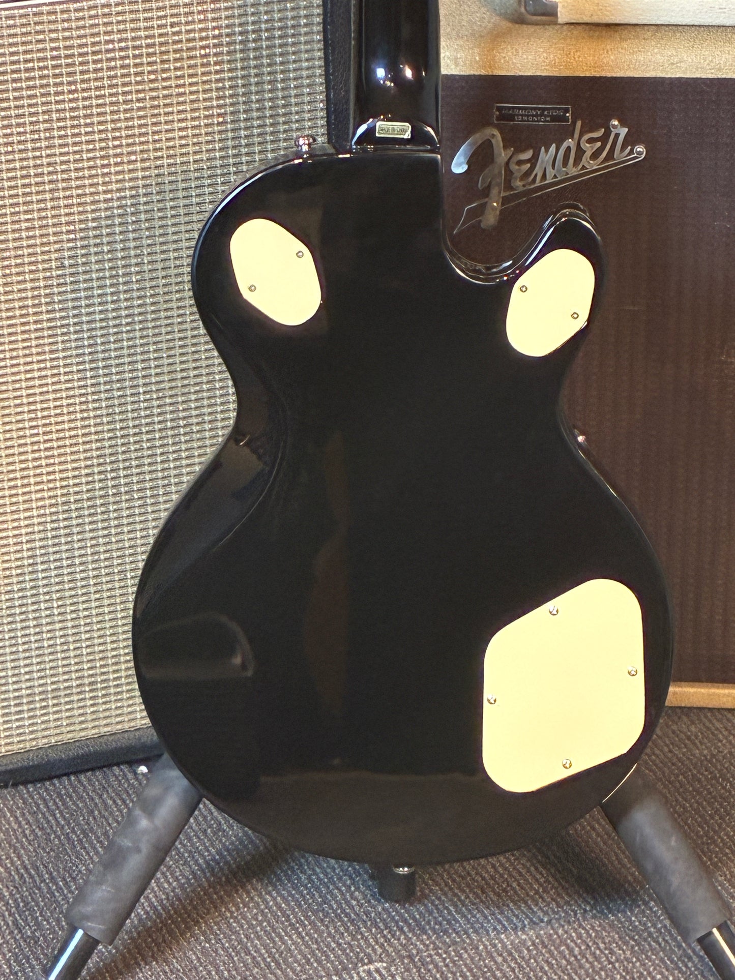 Hagstrom Swede Left Handed Electric Guitar - Black (Used)