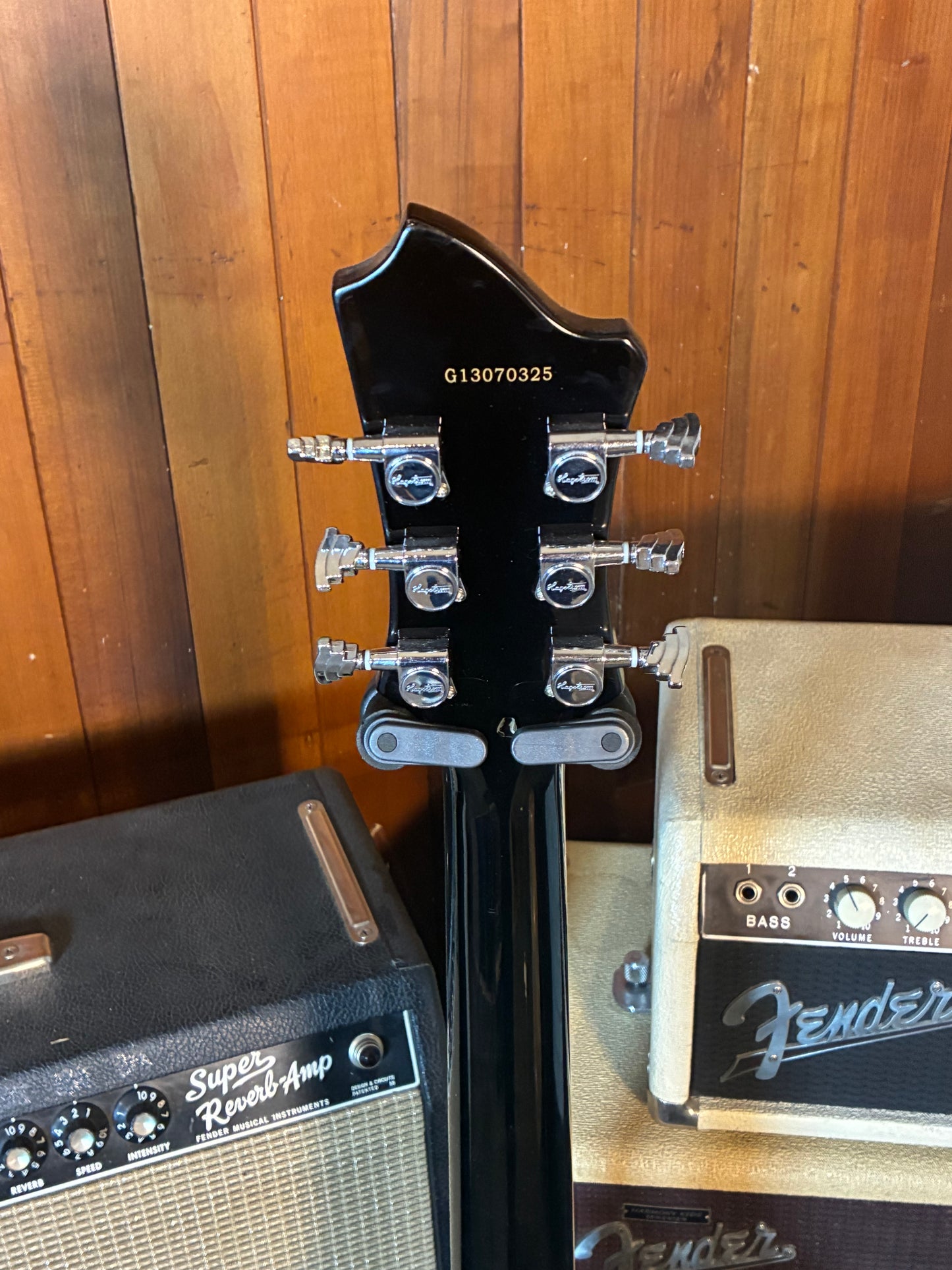 Hagstrom Swede Left Handed Electric Guitar - Black (Used)