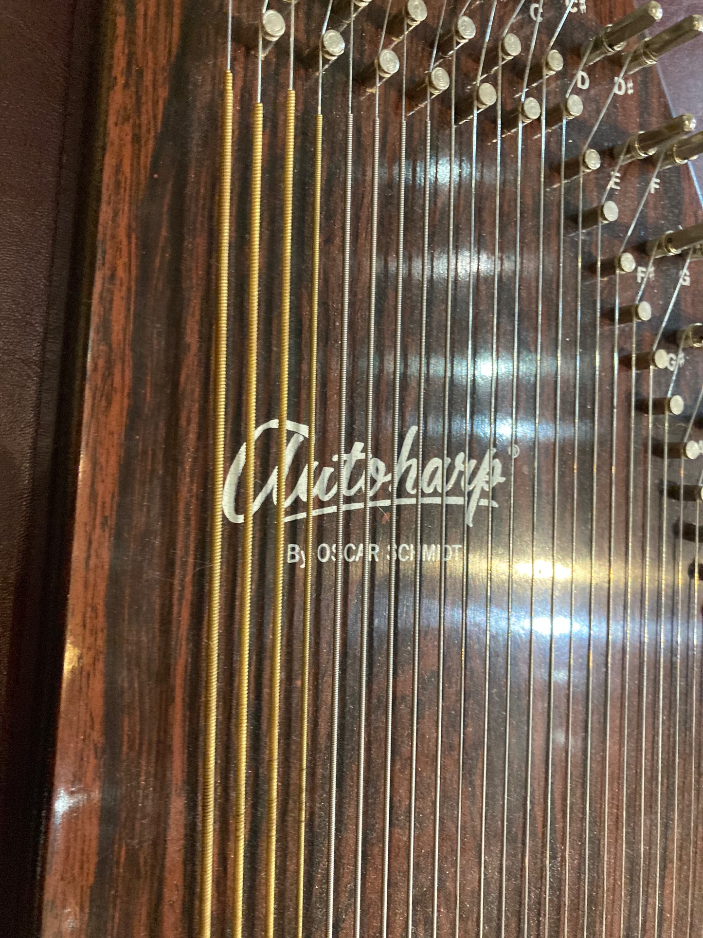 Oscar Schmidt 15 Chord Autoharp w/Case (Used)