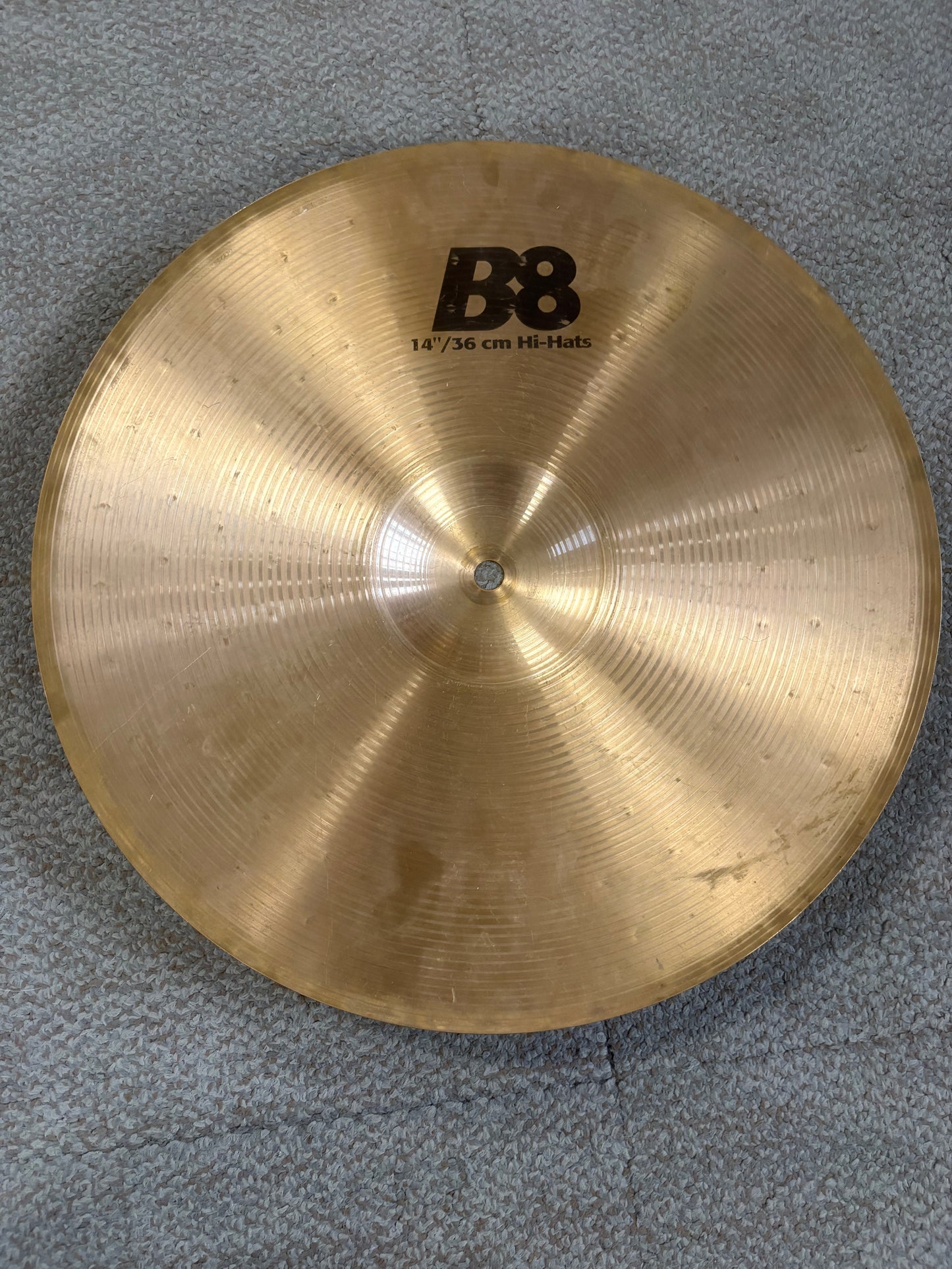 Sabian 14" B8 Hi-Hat Cymbals (Used)