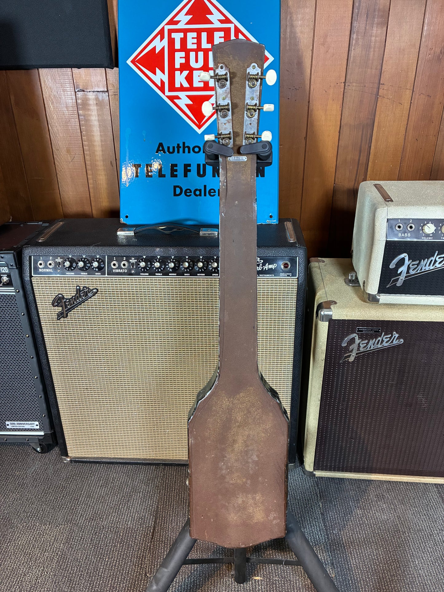 National No.1075 "Chicagoan" Lap Steel Electric Guitar w/Case (1952)