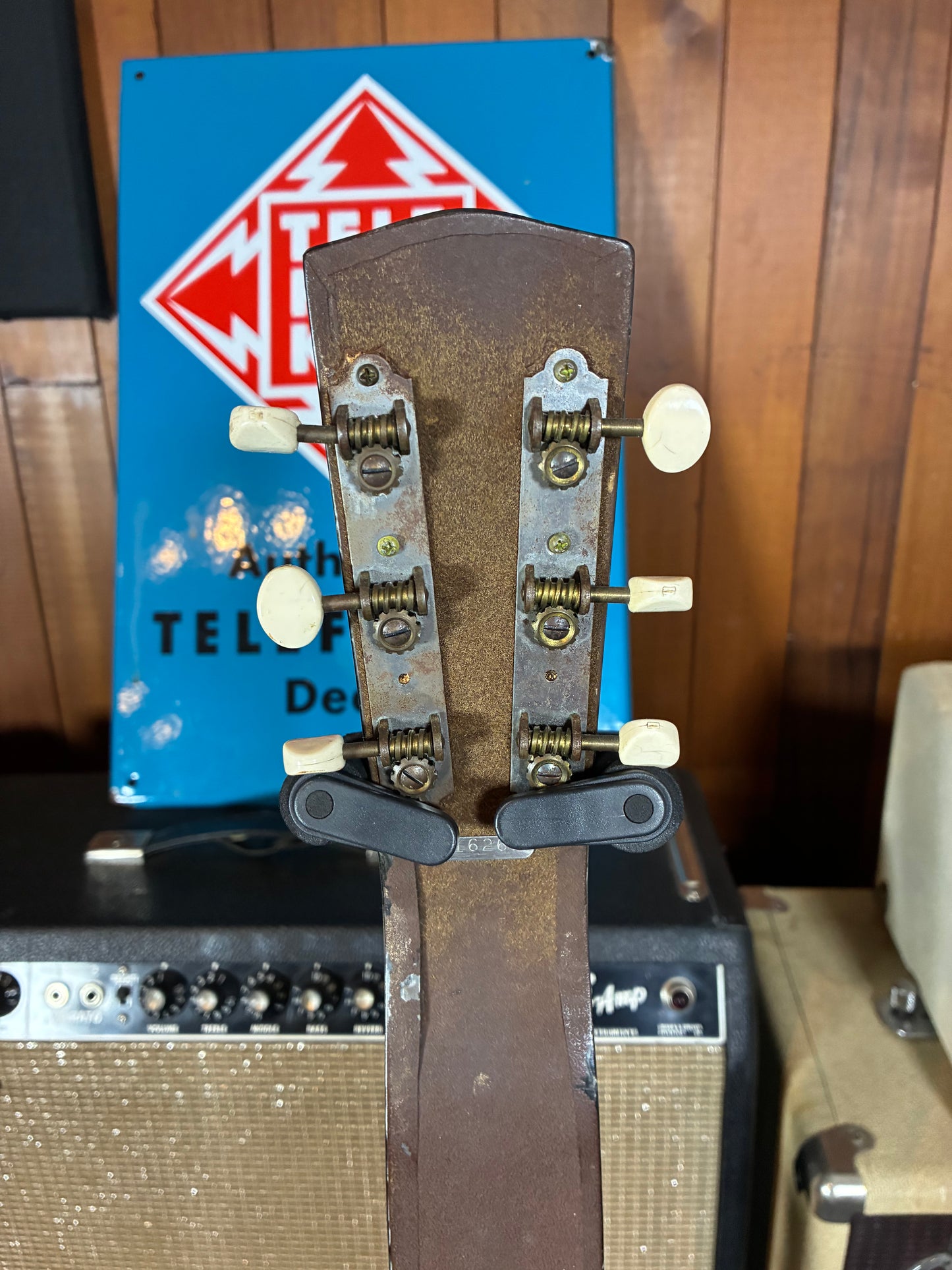 National No.1075 "Chicagoan" Lap Steel Electric Guitar w/Case (1952)