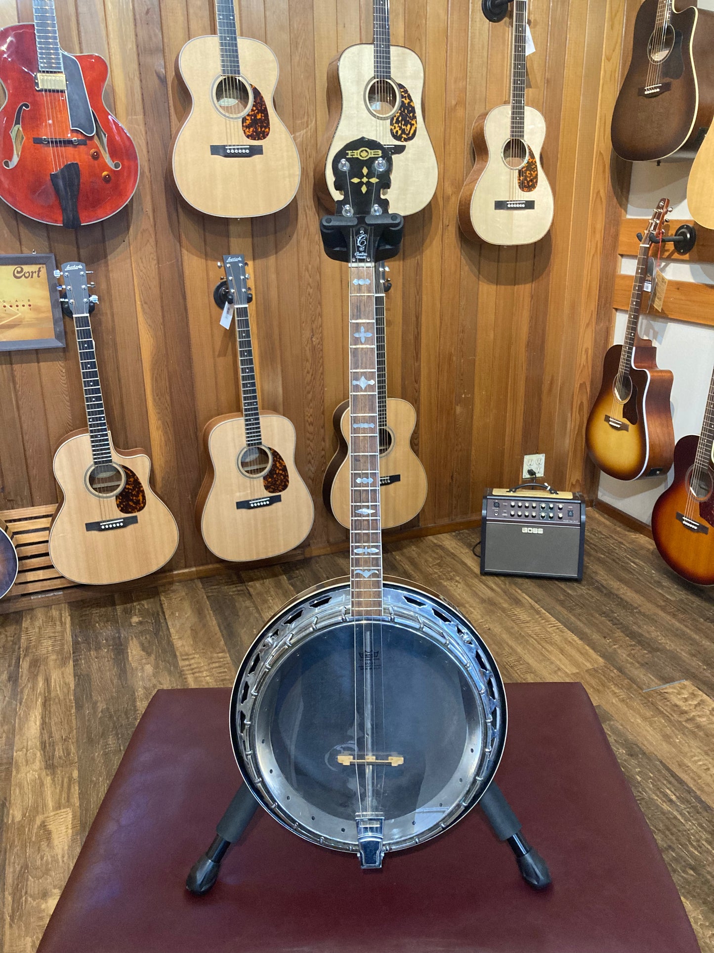House of Banjo Tenor Banjo w/Case (1970's)
