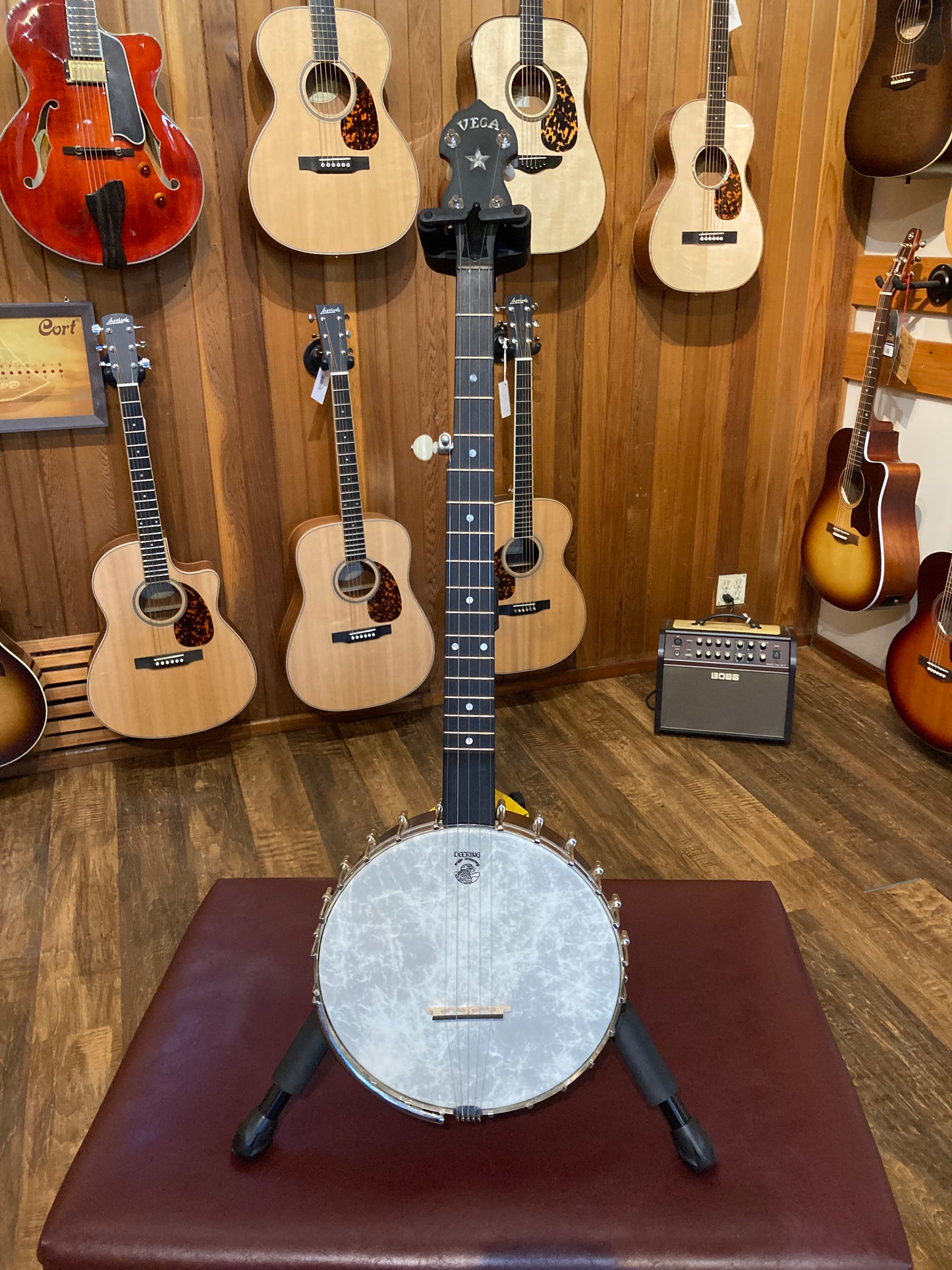 Deering Vega Old Tyme Wonder Banjo w/Case (Used)