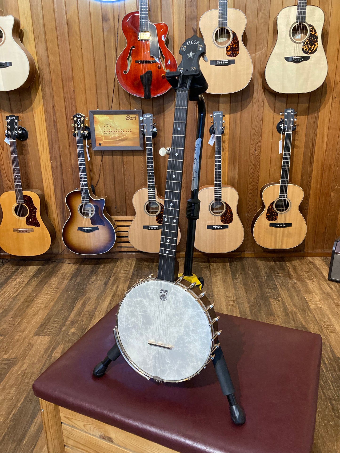 Deering Vega Old Tyme Wonder Banjo w/Case (Used)