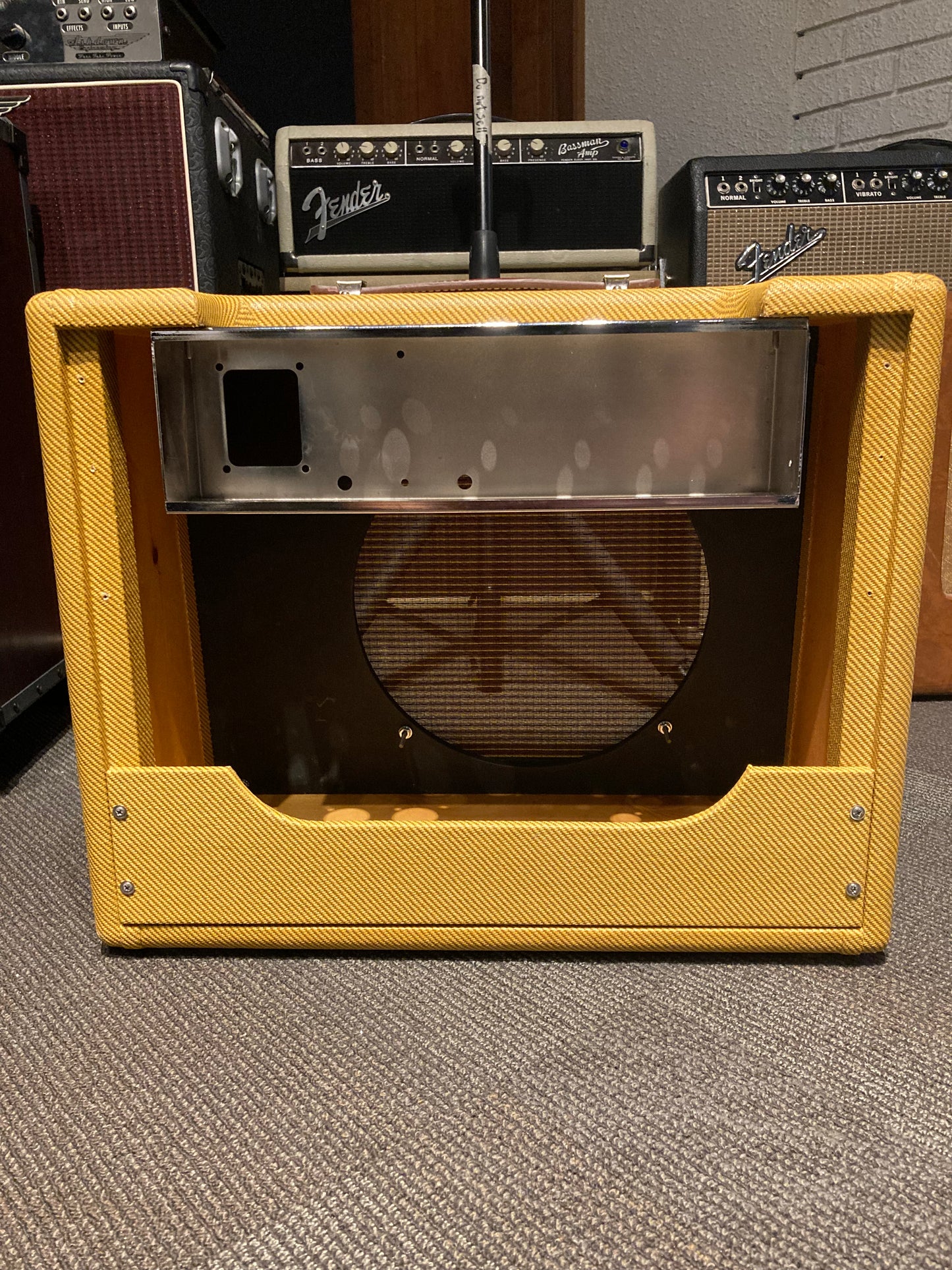 Mojotone Fender Tweed Deluxe Style 1x12 Combo Guitar Amp Cabinet (Used)