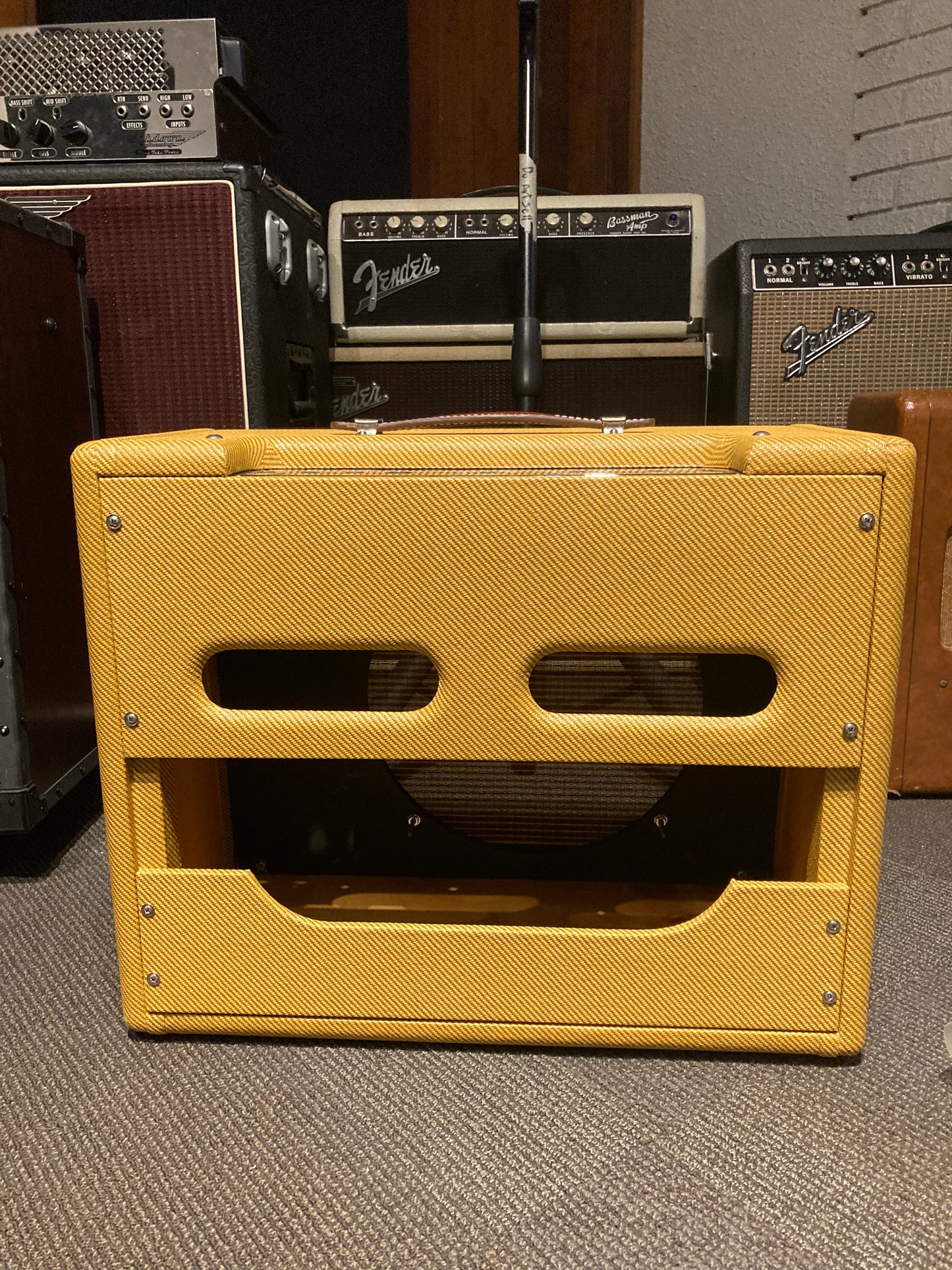 Mojotone Fender Tweed Deluxe Style 1x12 Combo Guitar Amp Cabinet (Used)