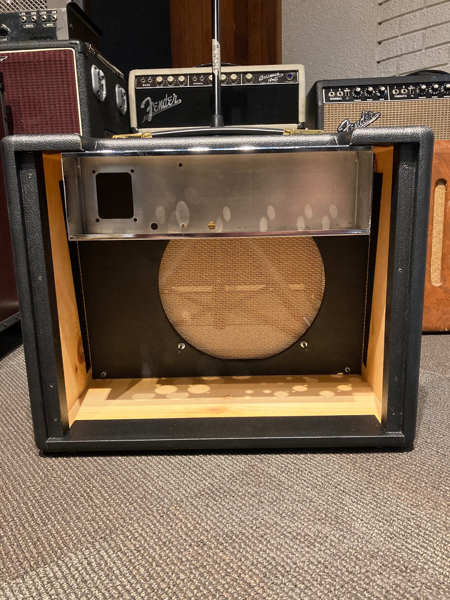 Weber 5E3 Cabinet Cabinet - Black Tolex (Used)